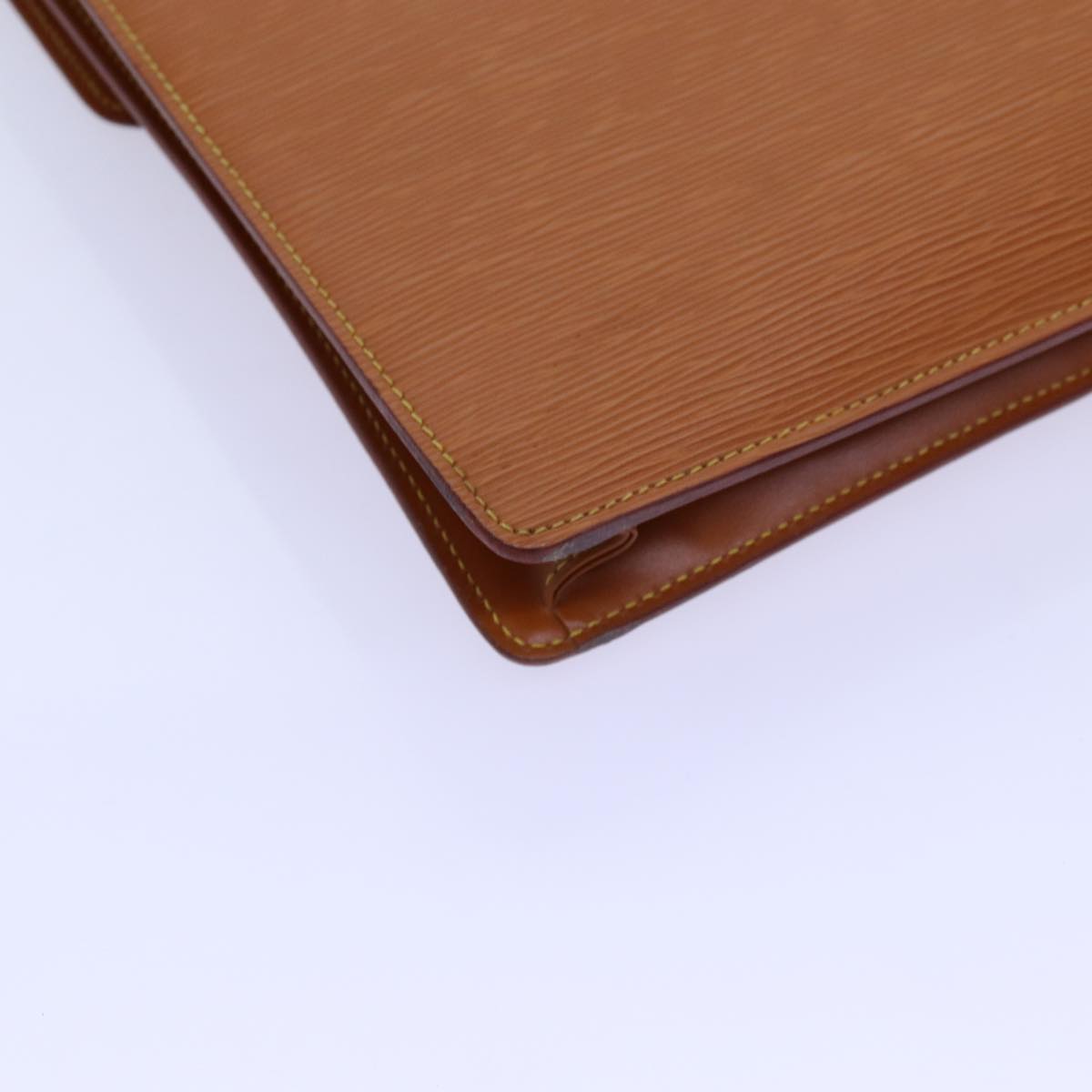 LOUIS VUITTON Epi Porte Documents Bandouliere Brown M54468 LV yk11593