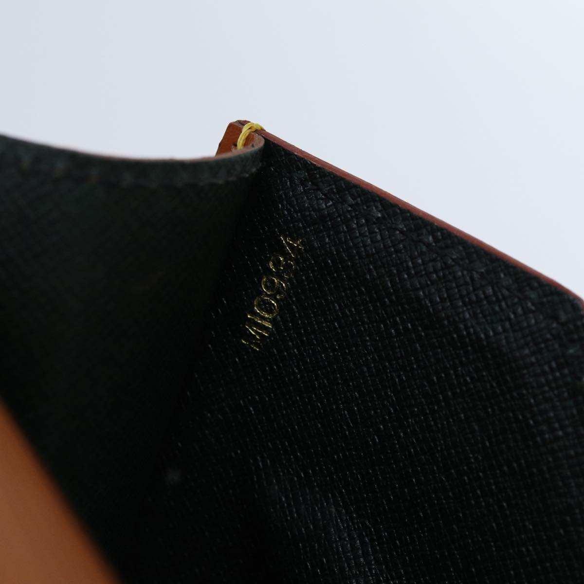 LOUIS VUITTON Epi Porte Documents Bandouliere Brown M54468 LV yk11593