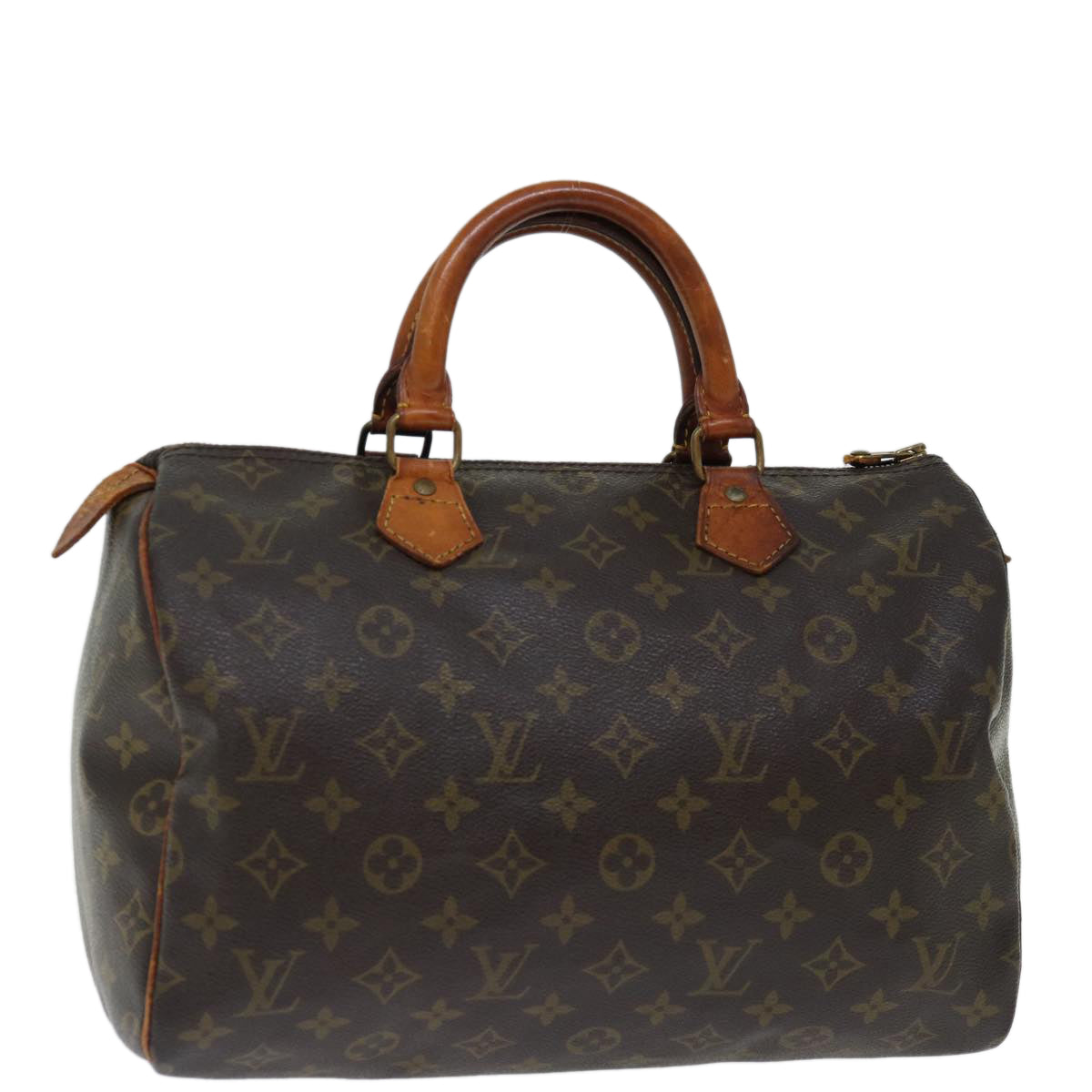 LOUIS VUITTON Monogram Speedy 30 Hand Bag M41526 LV yk11594