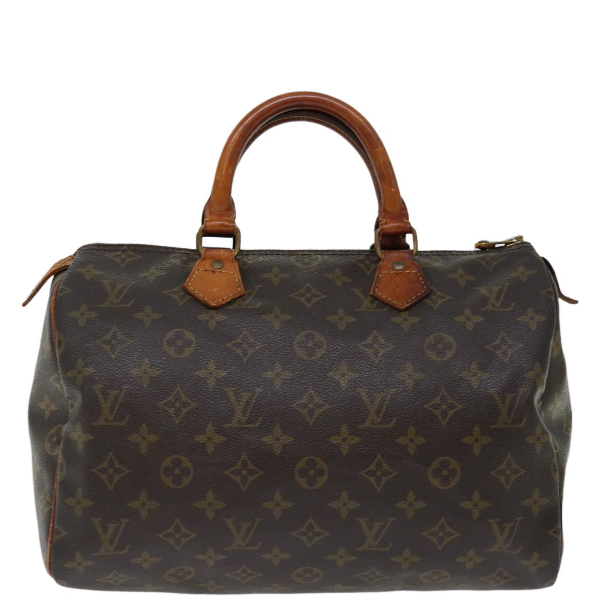 LOUIS VUITTON Monogram Speedy 30 Hand Bag M41526 LV yk11594