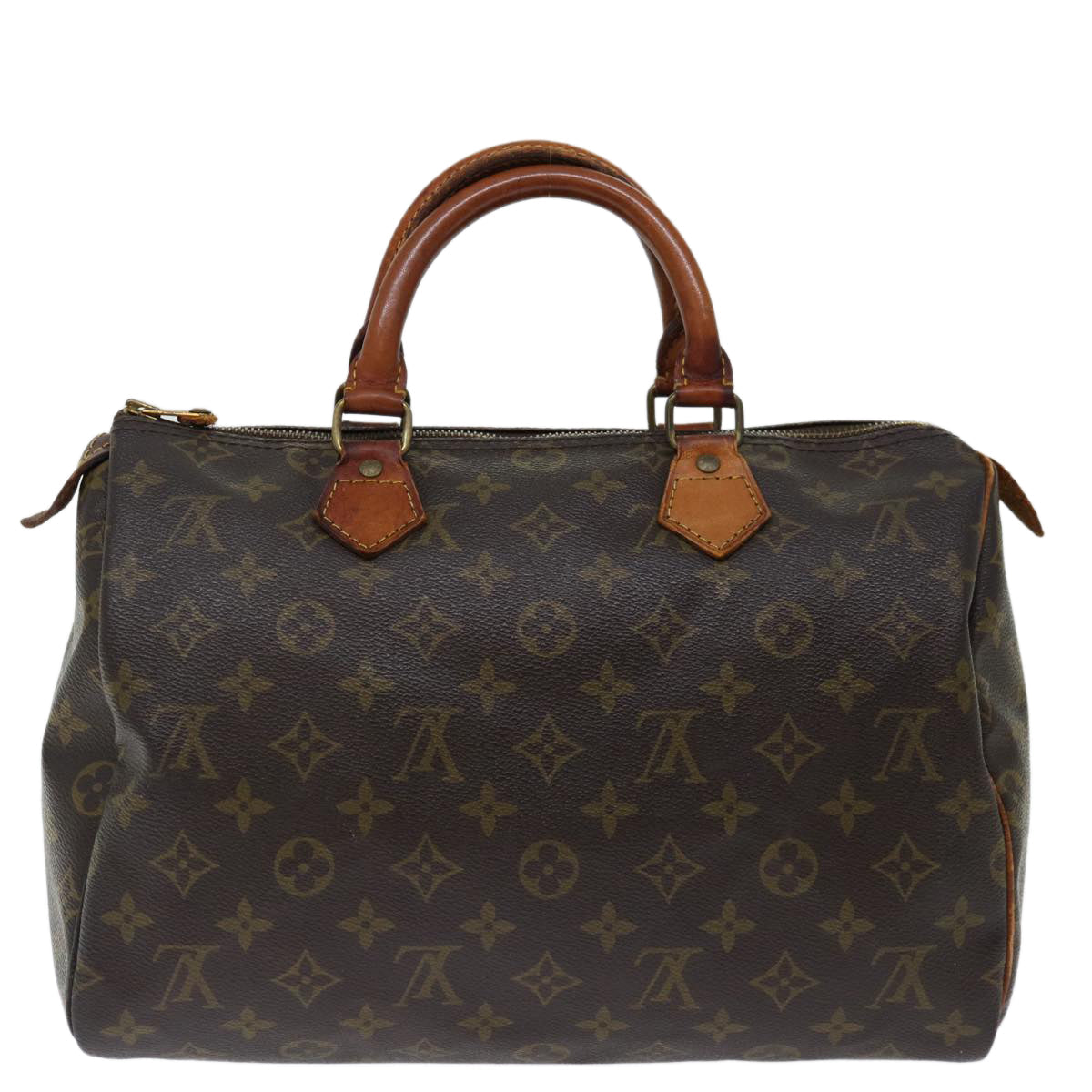 LOUIS VUITTON Monogram Speedy 30 Hand Bag M41526 LV yk11594
