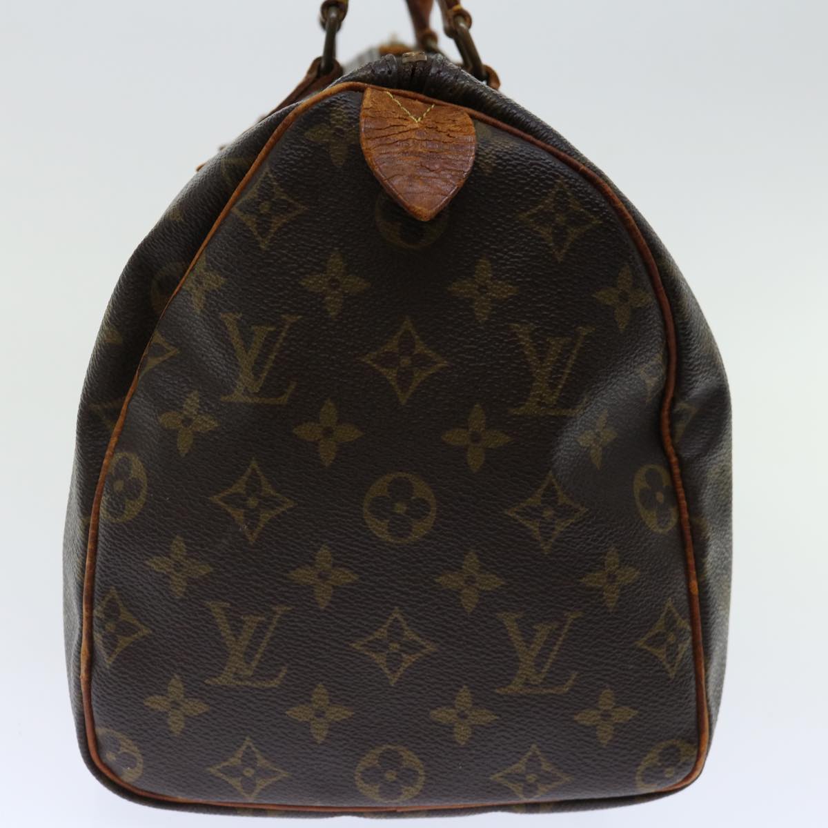 LOUIS VUITTON Monogram Speedy 30 Hand Bag M41526 LV yk11594