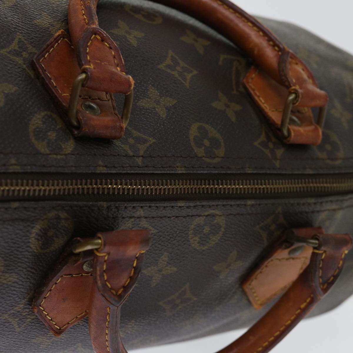 LOUIS VUITTON Monogram Speedy 30 Hand Bag M41526 LV yk11594