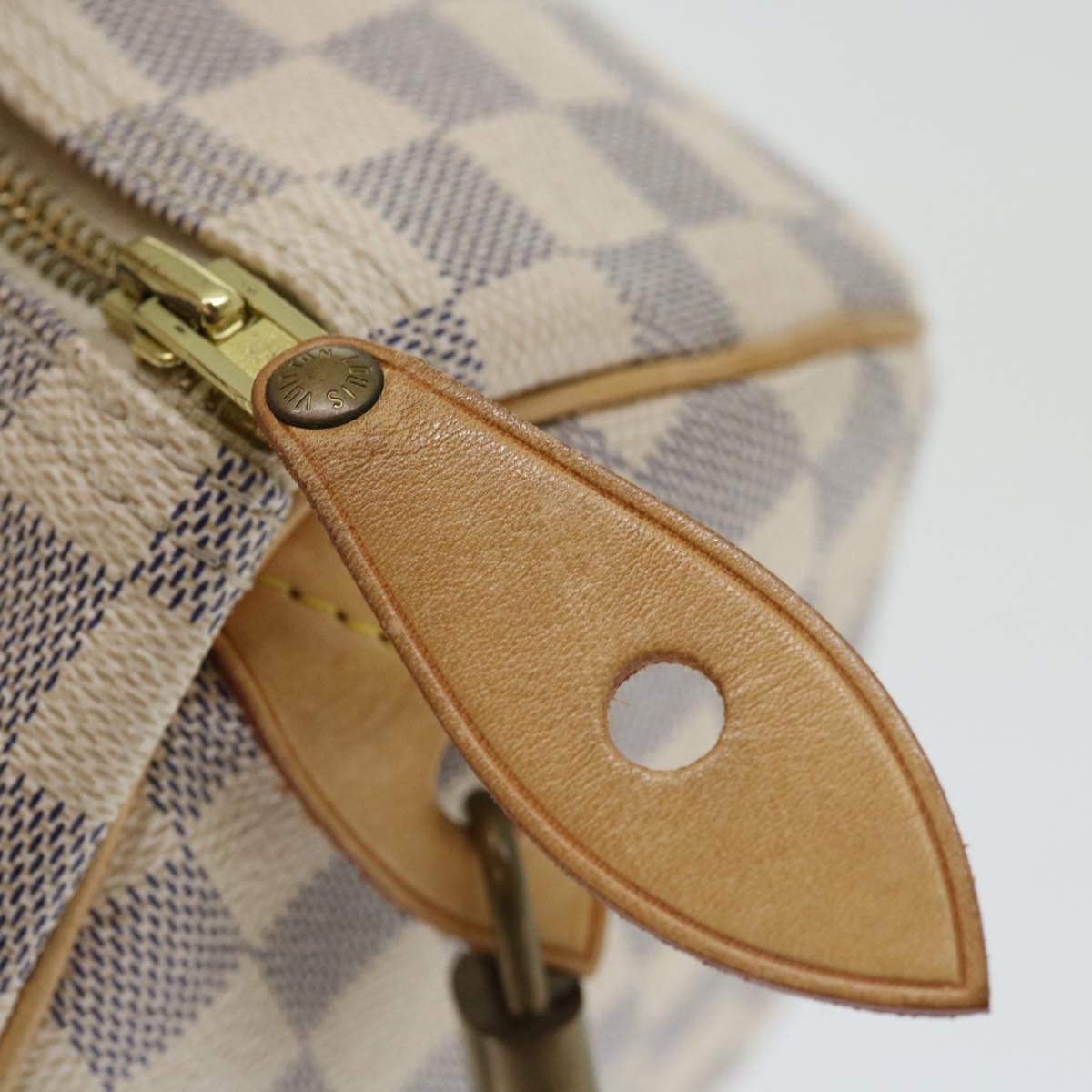 LOUIS VUITTON Damier Azur Speedy 30 Hand Bag N41533 LV yk11597