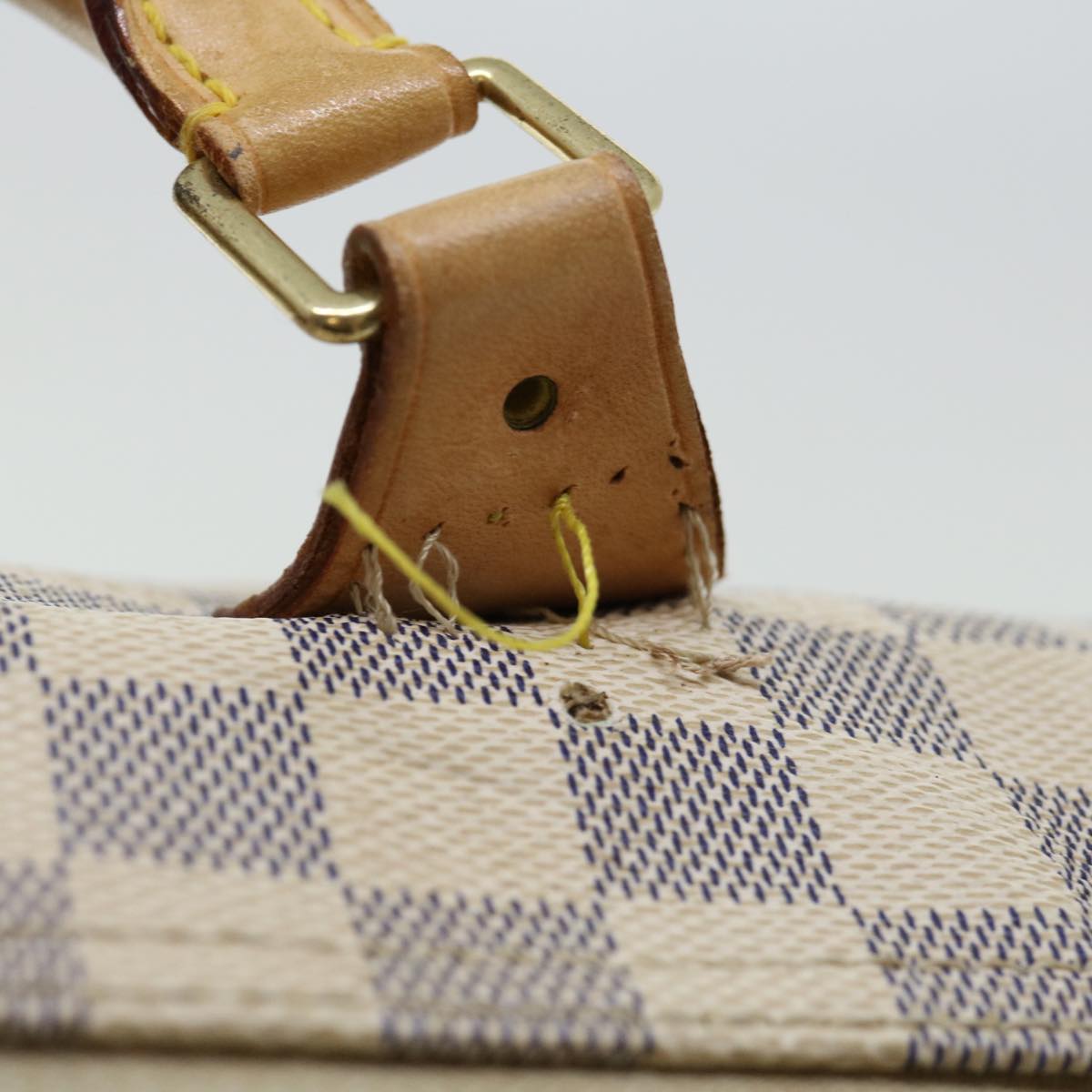 LOUIS VUITTON Damier Azur Speedy 30 Hand Bag N41533 LV yk11597