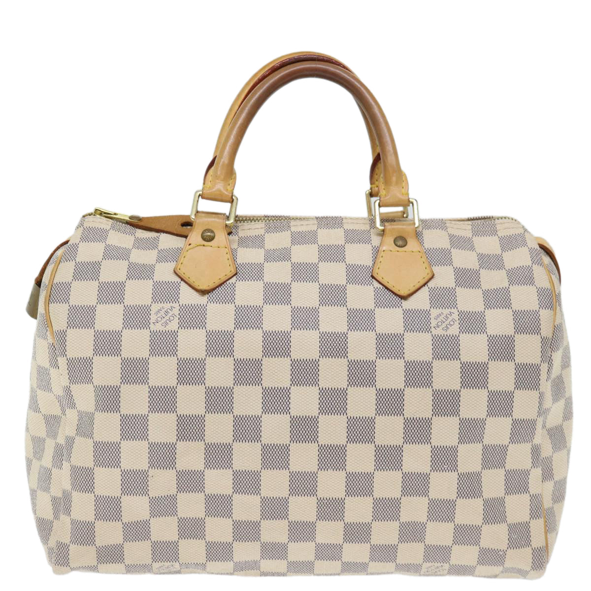 LOUIS VUITTON Damier Azur Speedy 30 Hand Bag N41533 LV yk11597