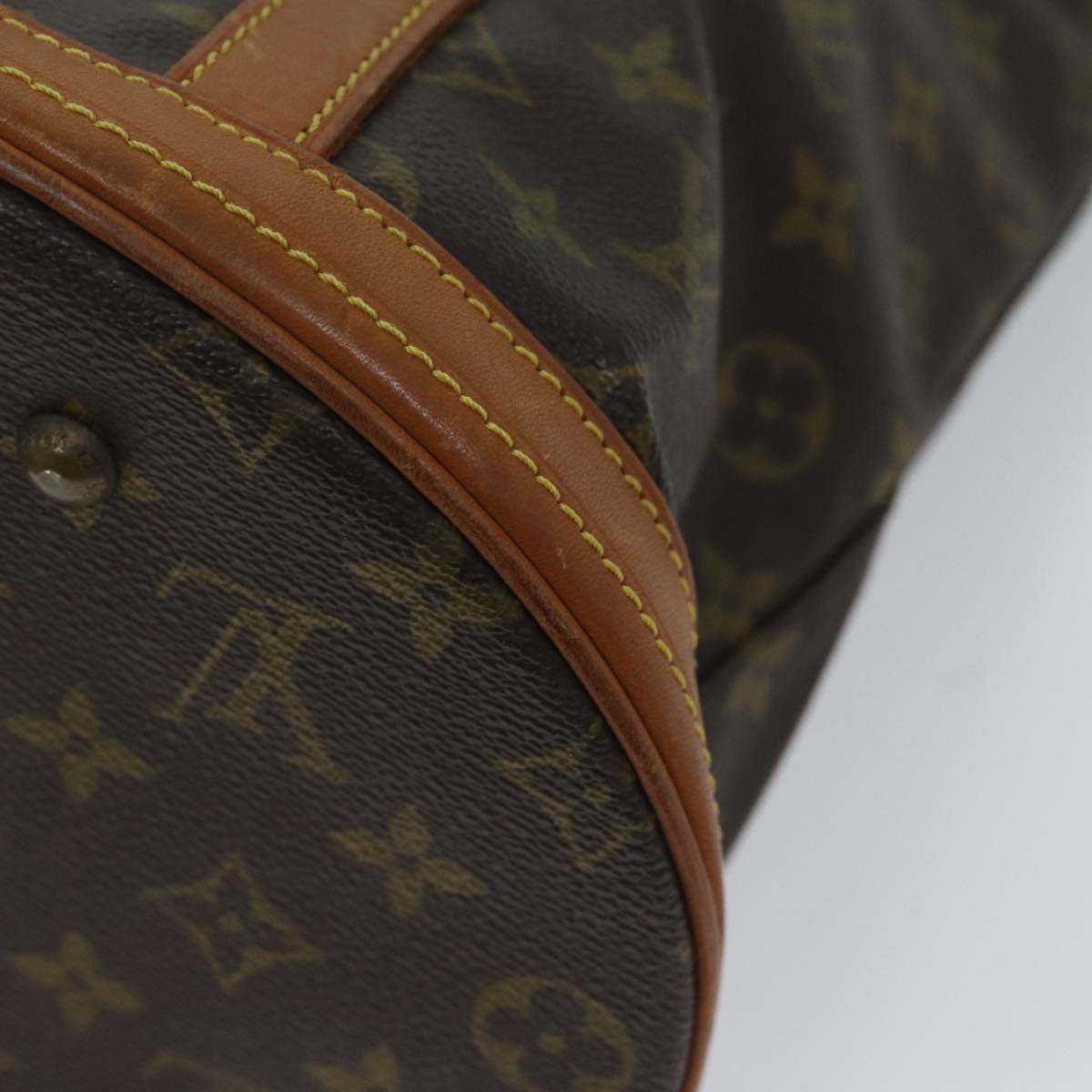 LOUIS VUITTON Monogram Bucket GM Shoulder Bag Vintage M42236 LV yk11603