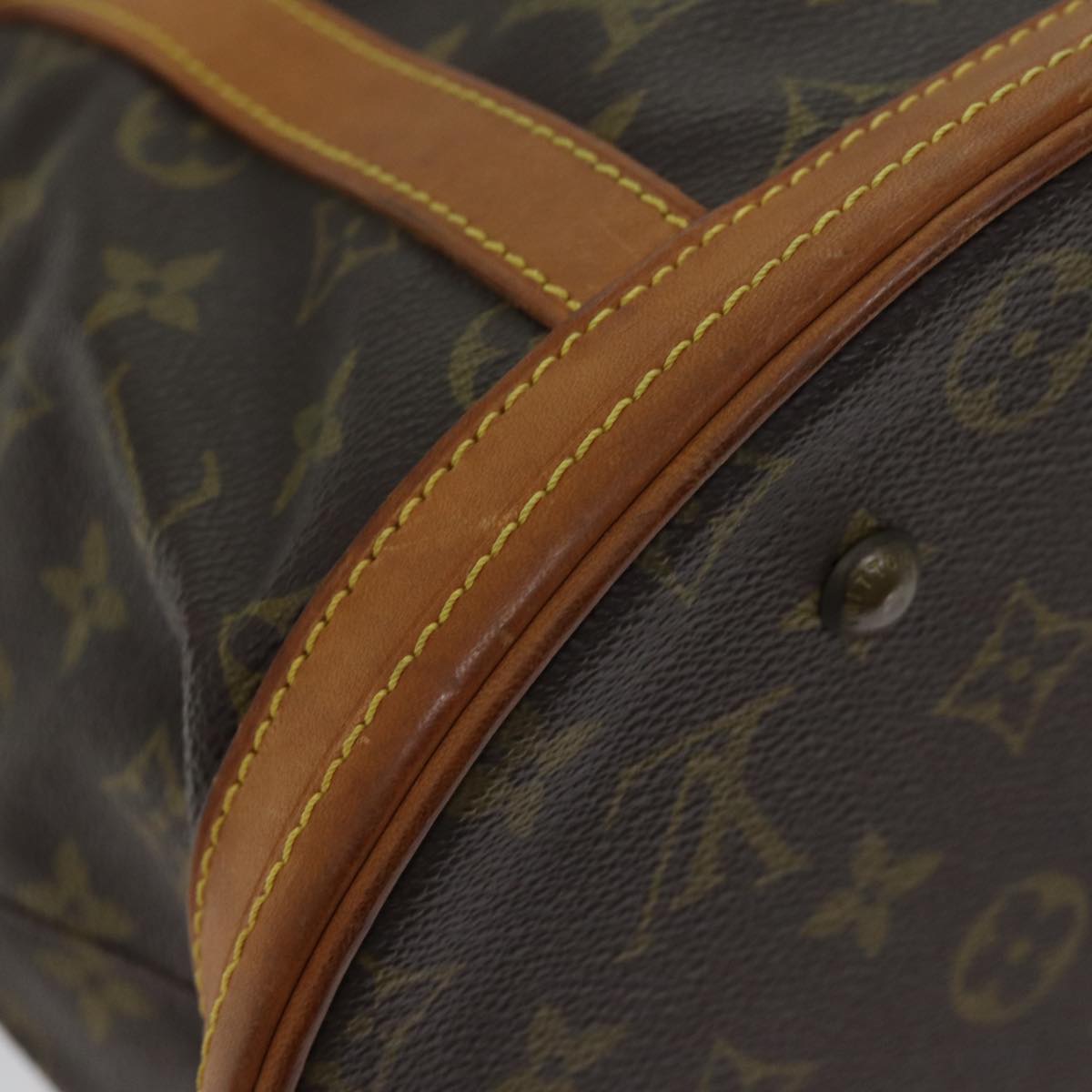 LOUIS VUITTON Monogram Bucket GM Shoulder Bag Vintage M42236 LV yk11603