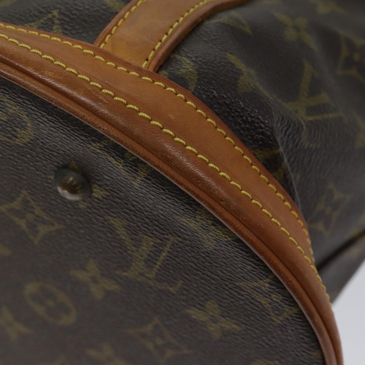 LOUIS VUITTON Monogram Bucket GM Shoulder Bag Vintage M42236 LV yk11603