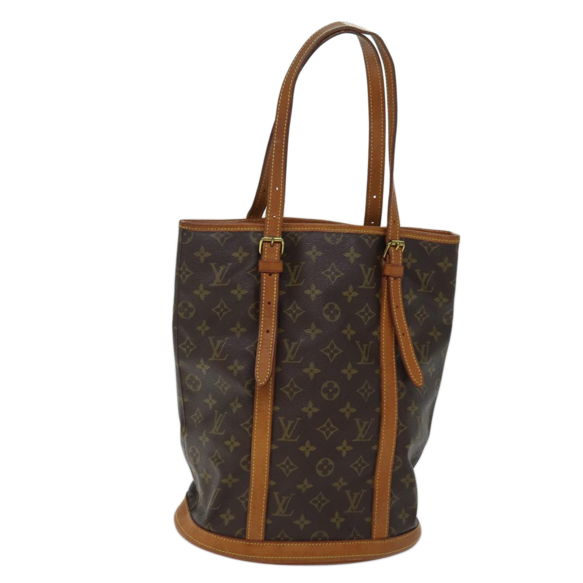 LOUIS VUITTON Monogram Bucket GM Shoulder Bag Vintage M42236 LV yk11603
