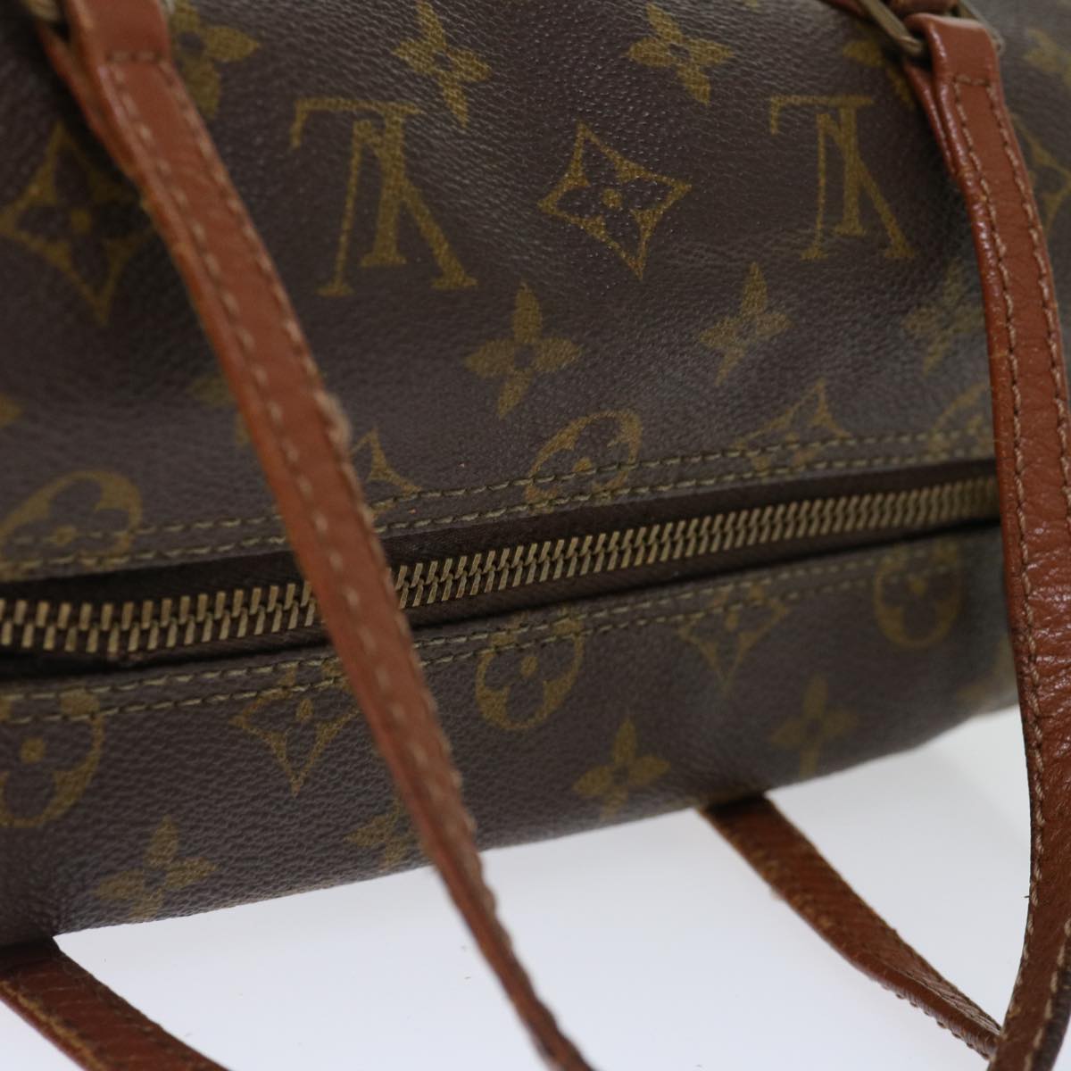 LOUIS VUITTON Monogram Papillon 26 Hand Bag M51386 LV yk11605