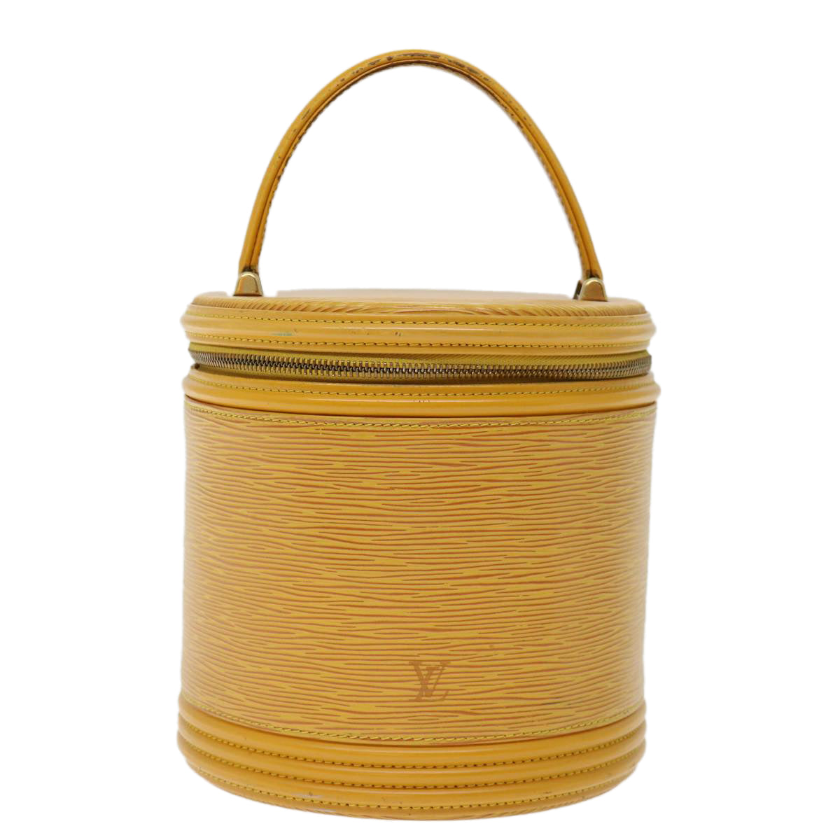 LOUIS VUITTON Epi Cannes Hand Bag Yellow M48039 LV yk11614