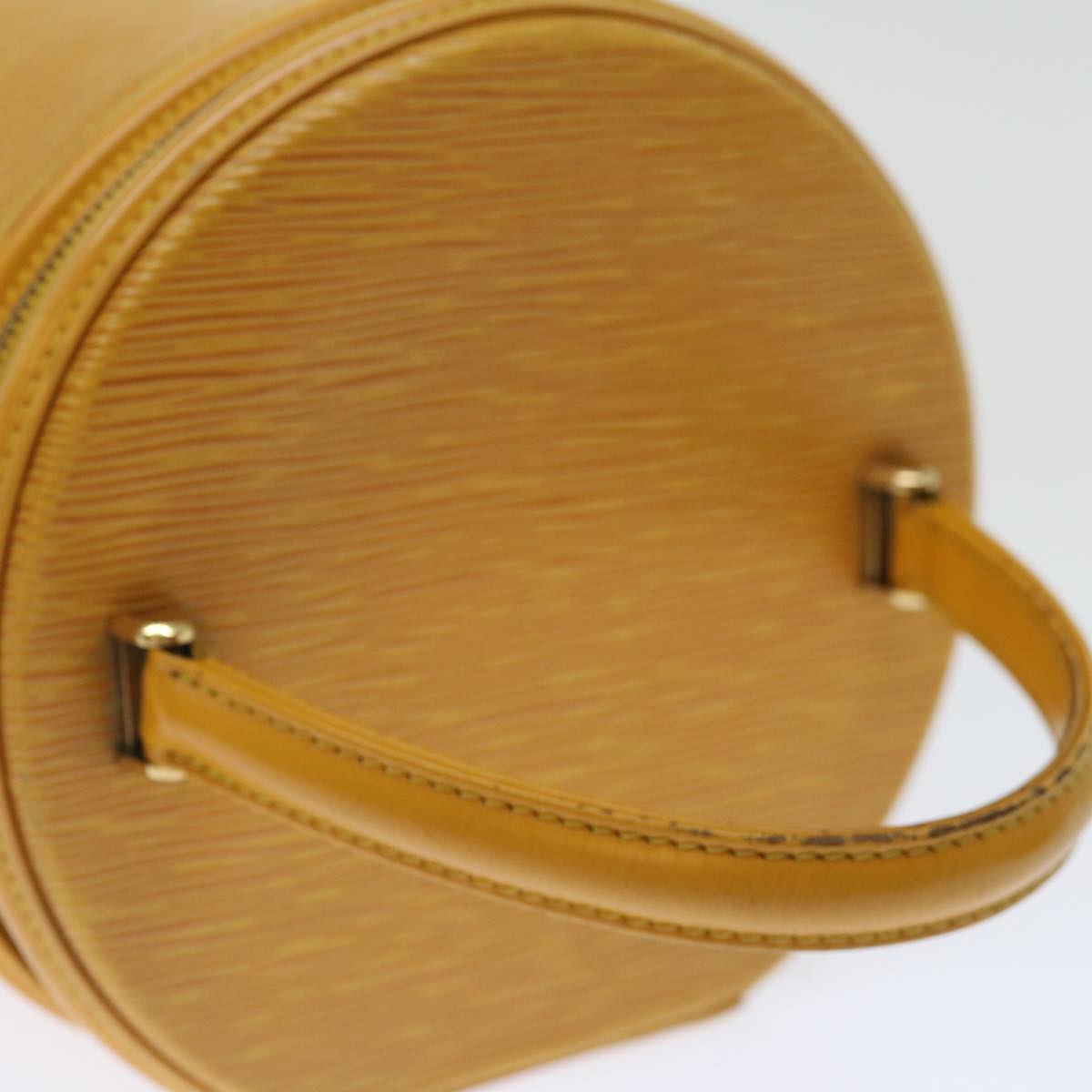LOUIS VUITTON Epi Cannes Hand Bag Yellow M48039 LV yk11614