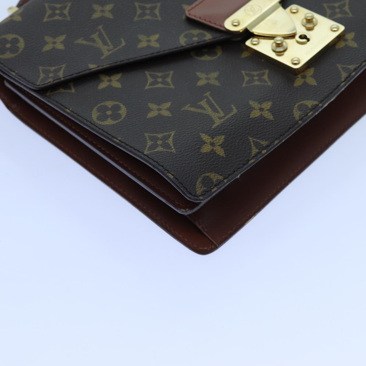 LOUIS VUITTON Monogram Concorde Hand Bag M51190 LV yk11625
