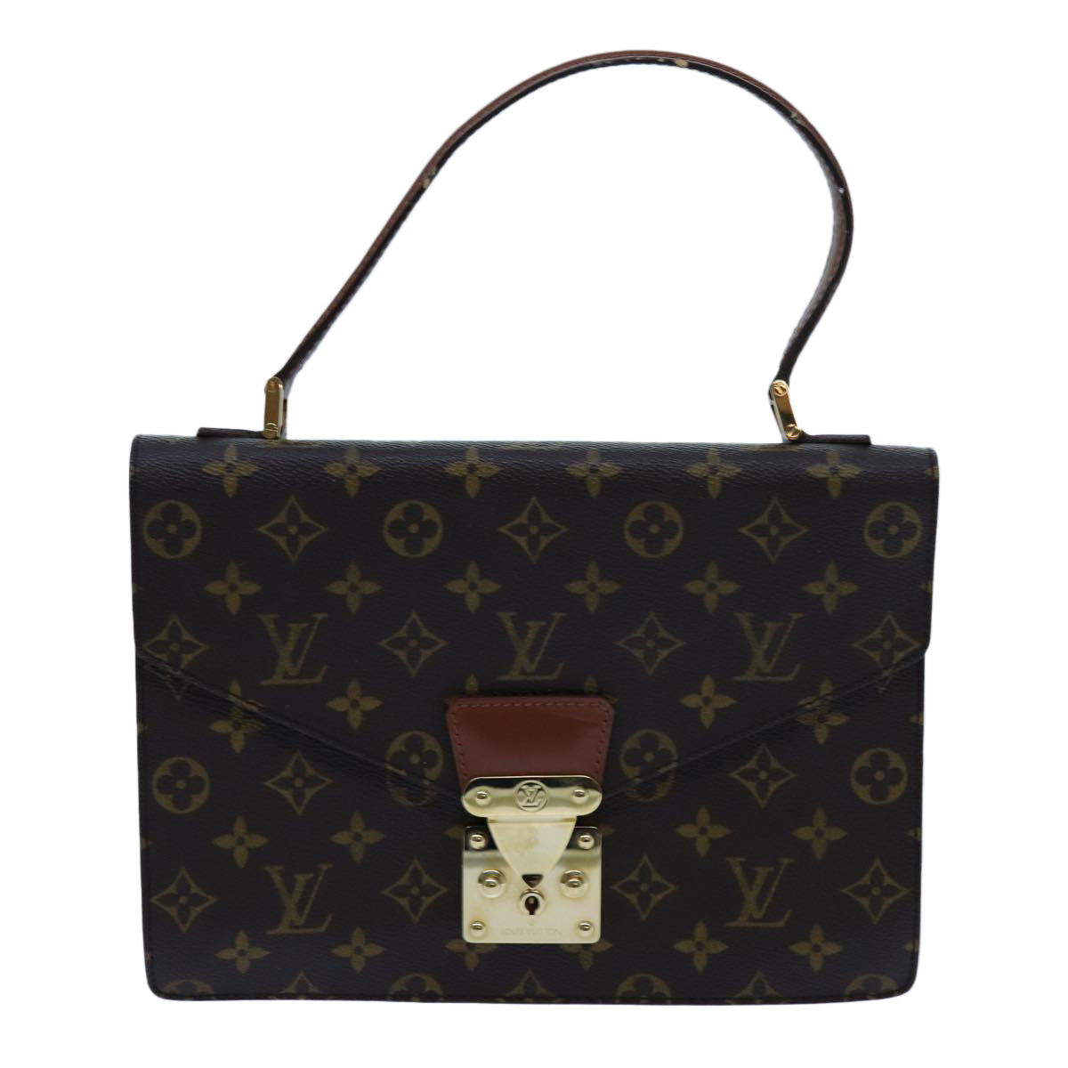 LOUIS VUITTON Monogram Concorde Hand Bag M51190 LV yk11625