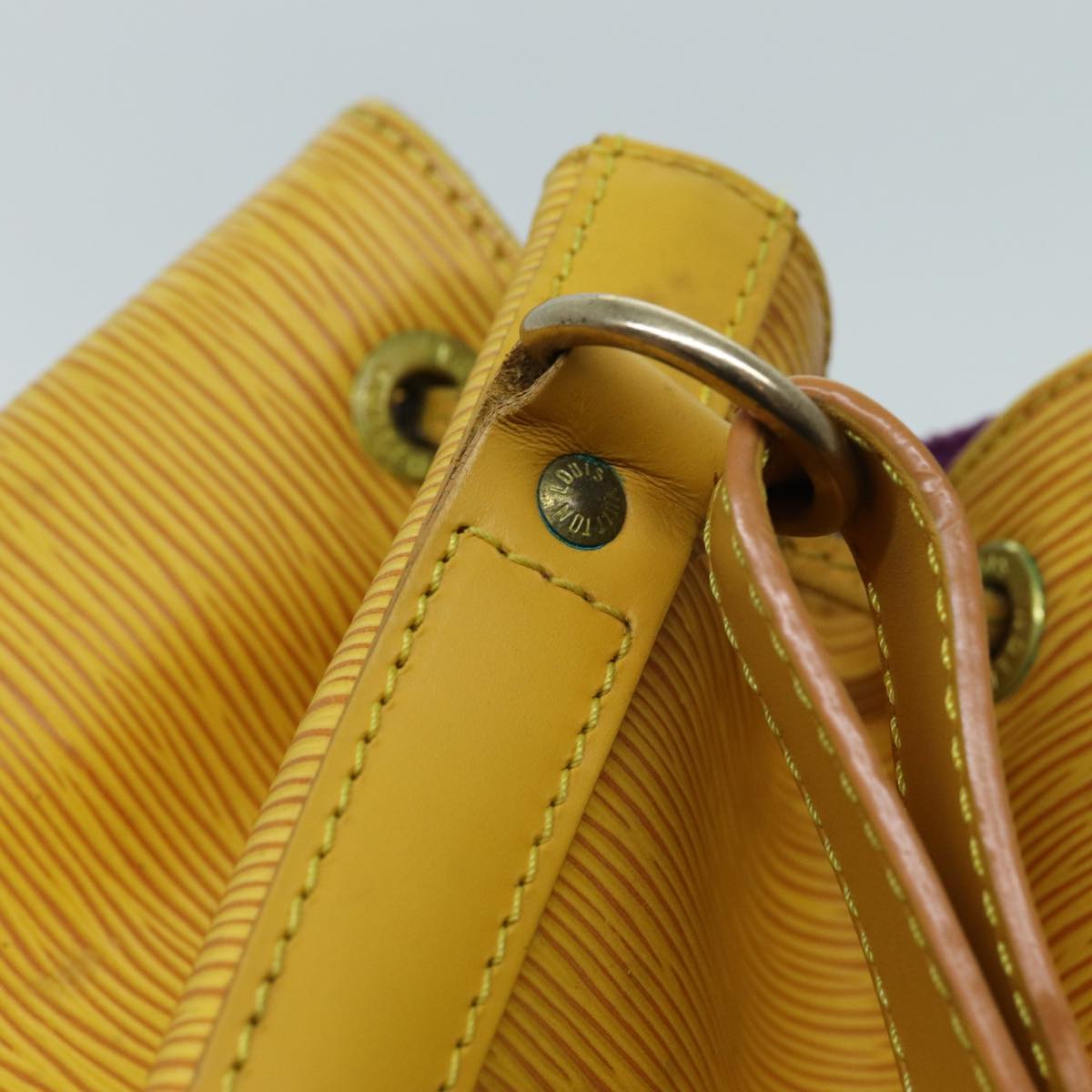 LOUIS VUITTON Epi Noe Shoulder Bag Tassili Yellow M44009 LV yk11626