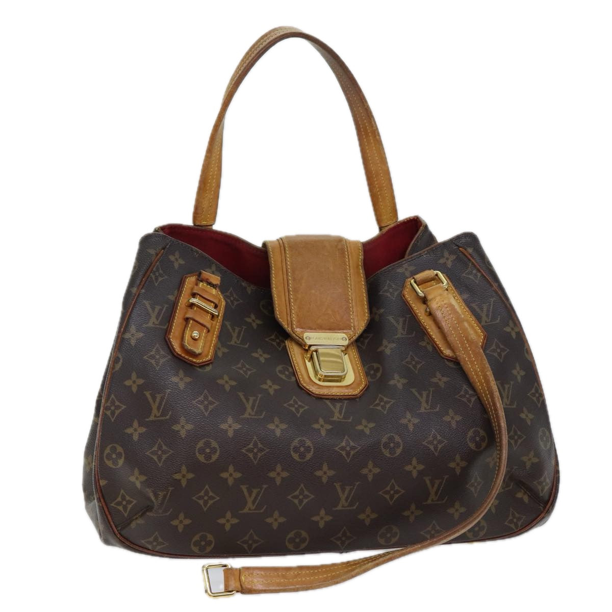 LOUIS VUITTON Monogram Greet Shoulder Bag M55210 LV yk11645