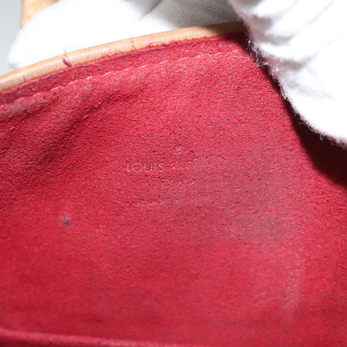 LOUIS VUITTON Monogram Greet Shoulder Bag M55210 LV yk11645