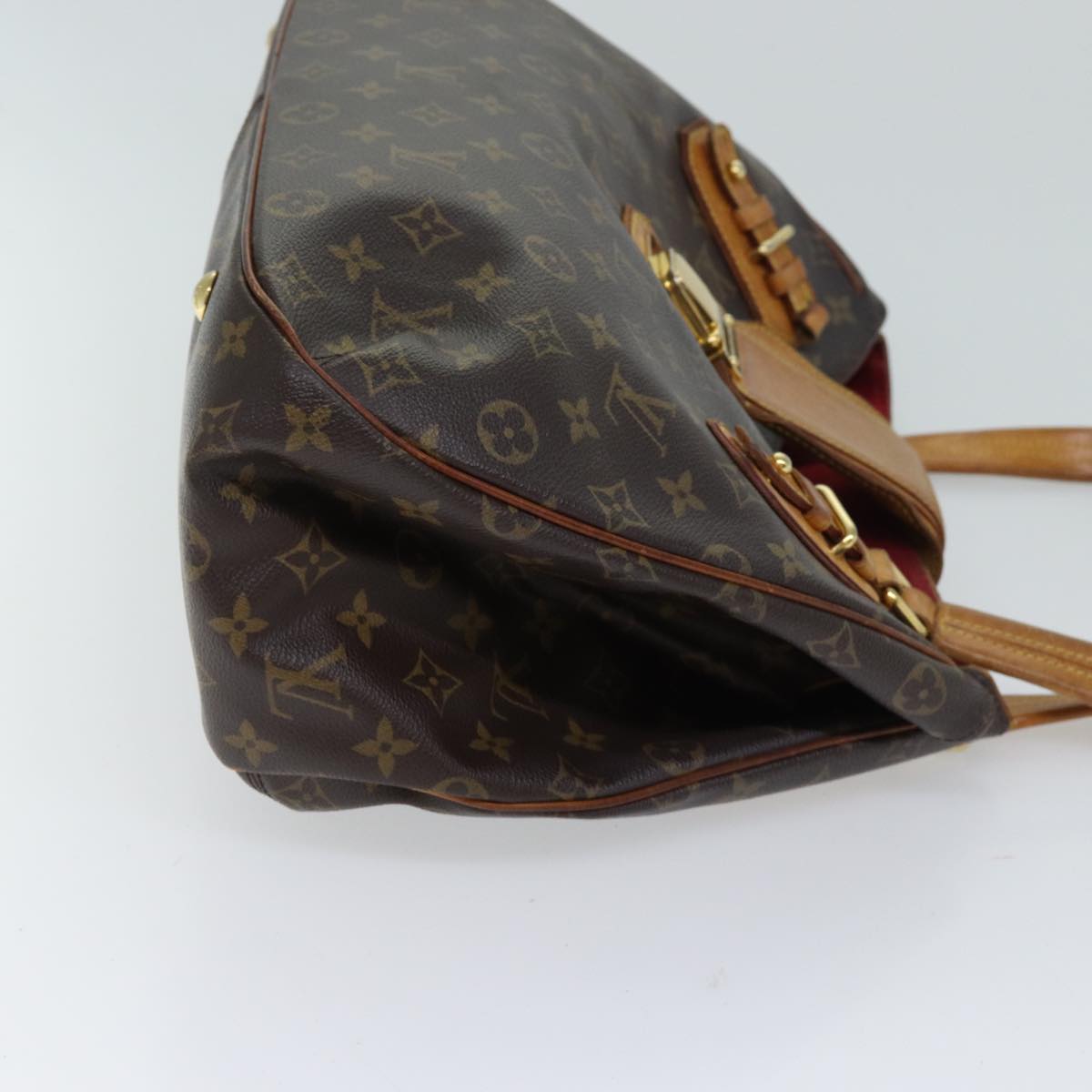 LOUIS VUITTON Monogram Greet Shoulder Bag M55210 LV yk11645