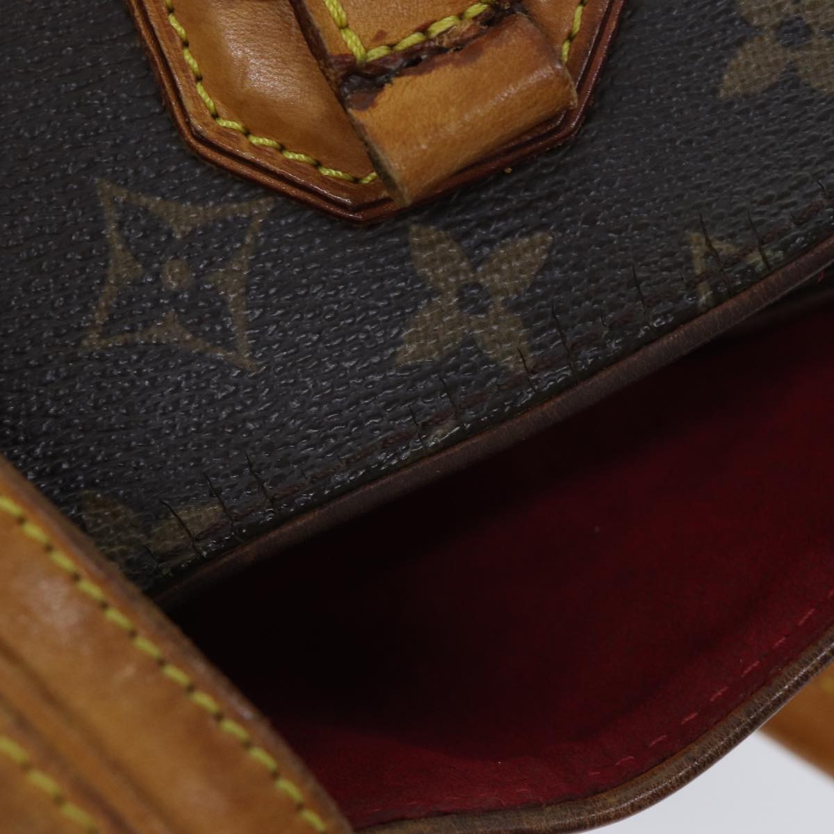 LOUIS VUITTON Monogram Greet Shoulder Bag M55210 LV yk11645