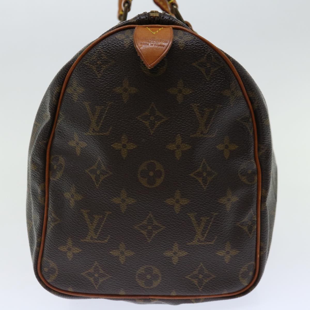 LOUIS VUITTON Monogram Speedy 30 Hand Bag M41526 LV yk11653