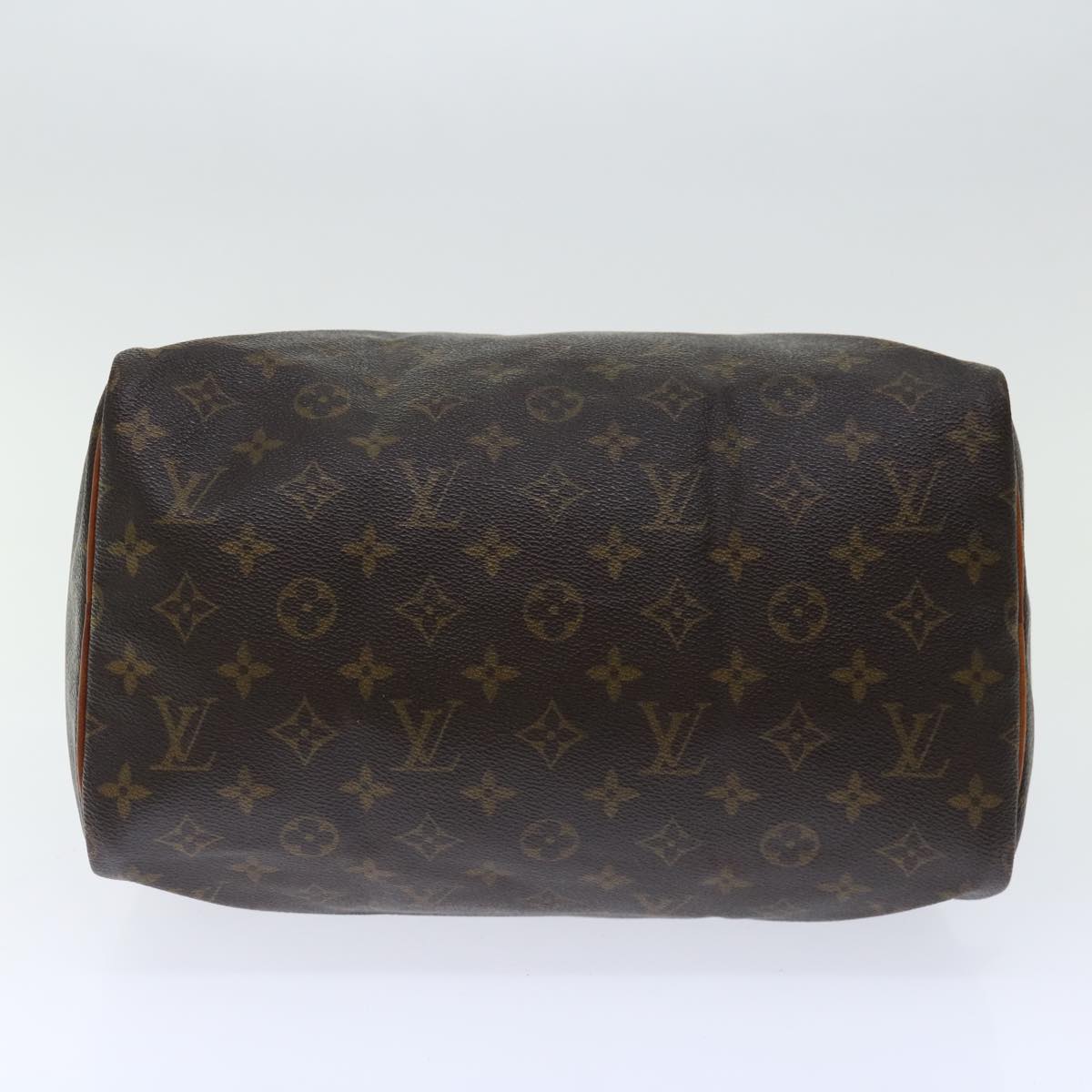 LOUIS VUITTON Monogram Speedy 30 Hand Bag M41526 LV yk11653