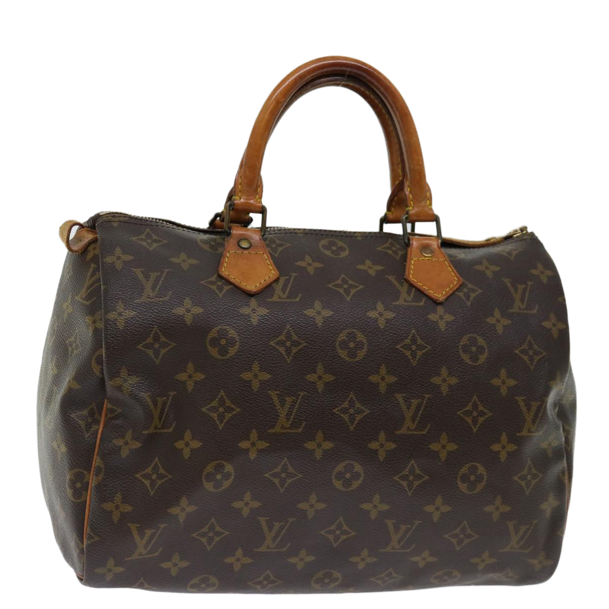 LOUIS VUITTON Monogram Speedy 30 Hand Bag M41526 LV yk11659
