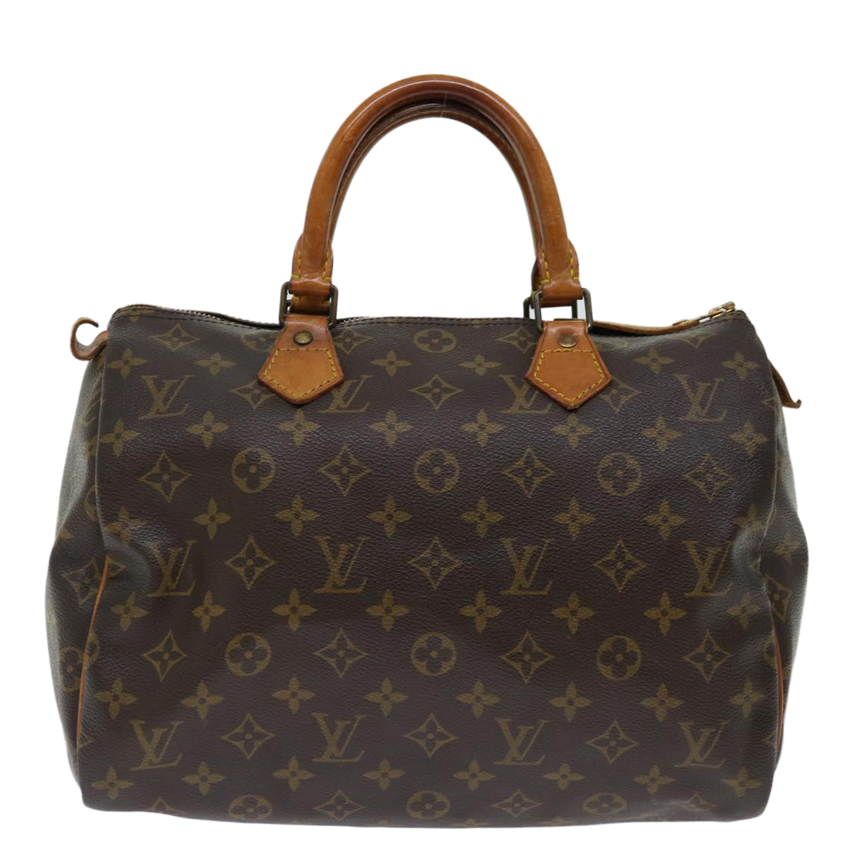 LOUIS VUITTON Monogram Speedy 30 Hand Bag M41526 LV yk11659