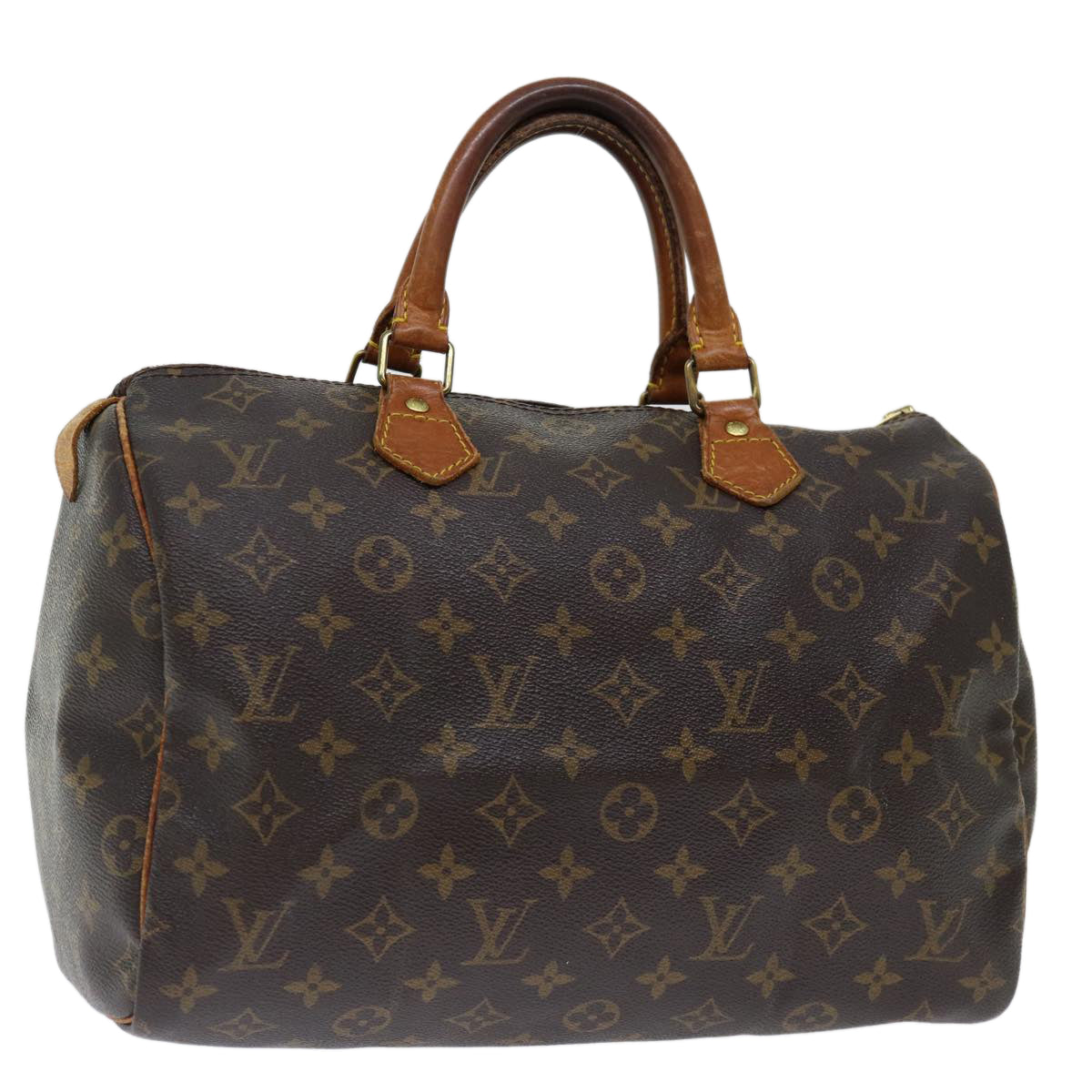 LOUIS VUITTON Monogram Speedy 30 Hand Bag M41526 LV yk11667