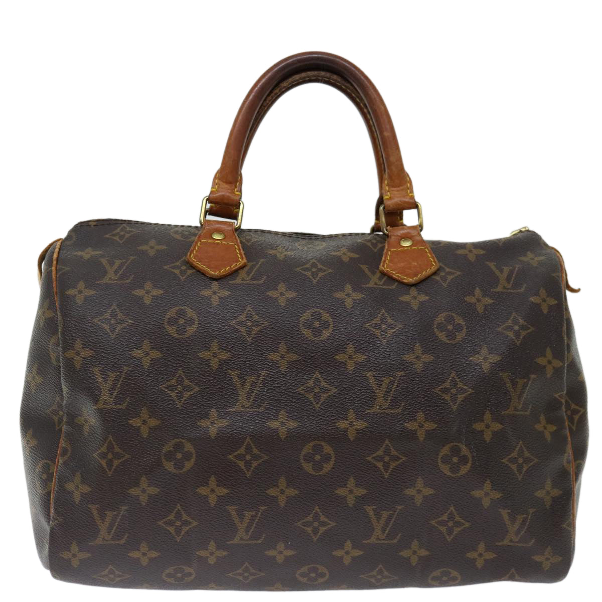 LOUIS VUITTON Monogram Speedy 30 Hand Bag M41526 LV yk11667