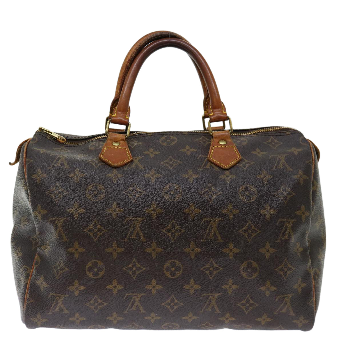 LOUIS VUITTON Monogram Speedy 30 Hand Bag M41526 LV yk11667