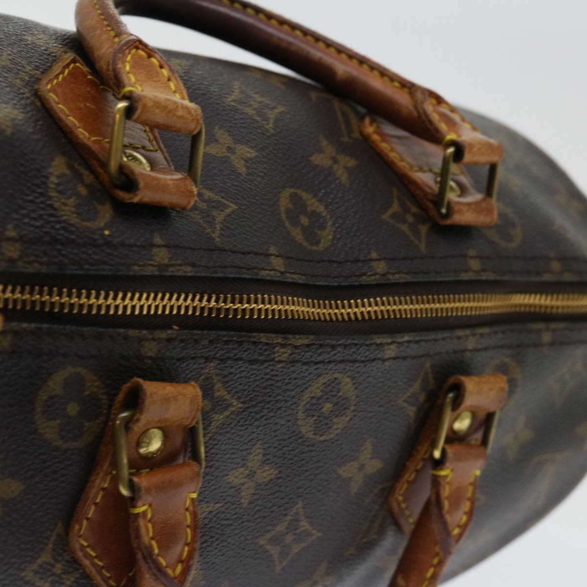 LOUIS VUITTON Monogram Speedy 30 Hand Bag M41526 LV yk11667
