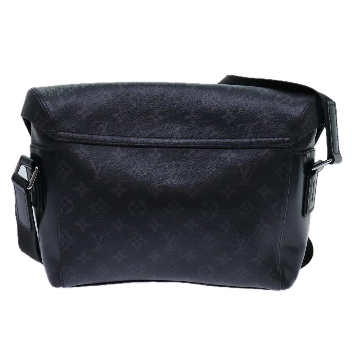 LOUIS VUITTON Monogram Eclipse Messenger Voyage PM Bag M40511 LV yk11672