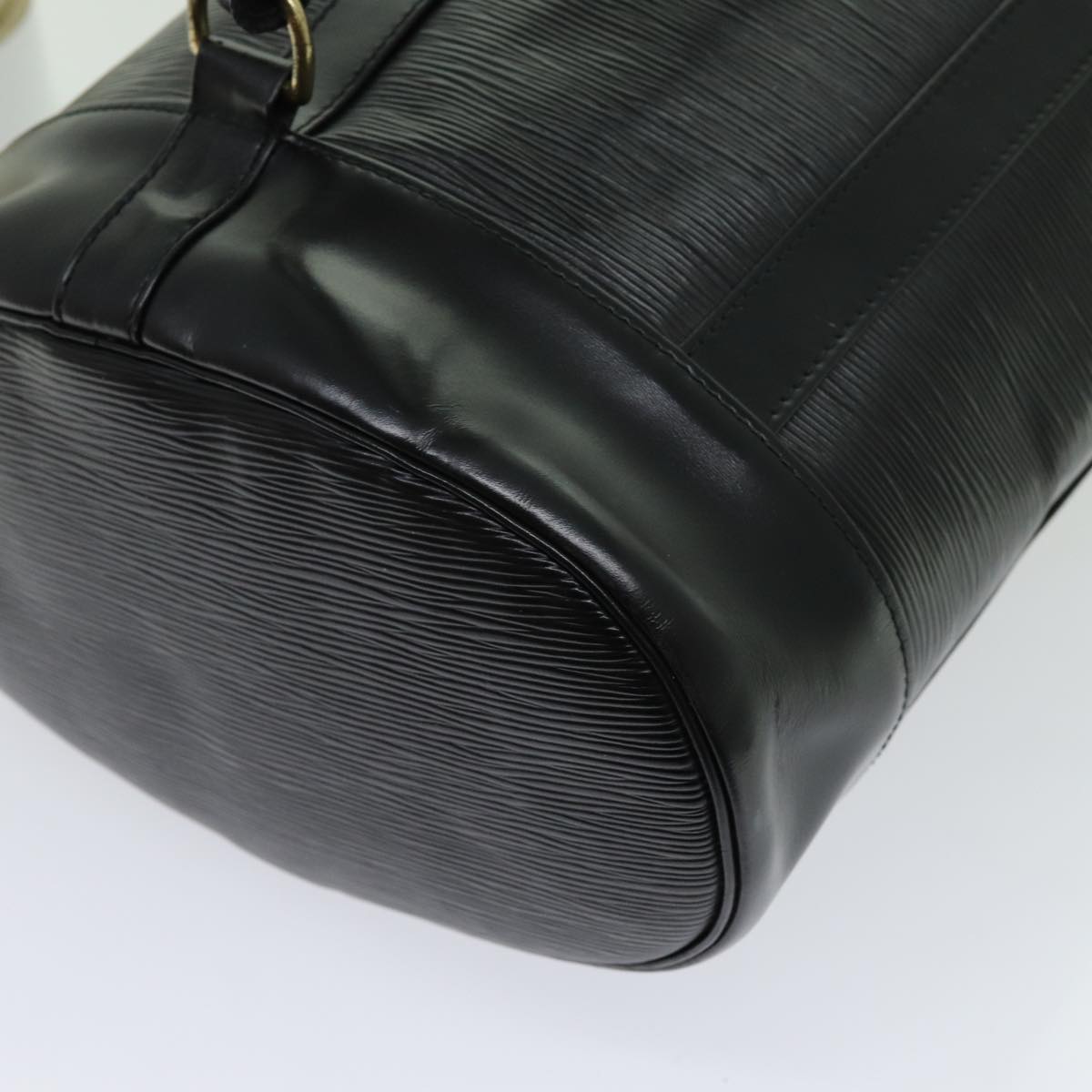 LOUIS VUITTON Epi Randonnee PM Shoulder Bag Black M52352 LV yk11677