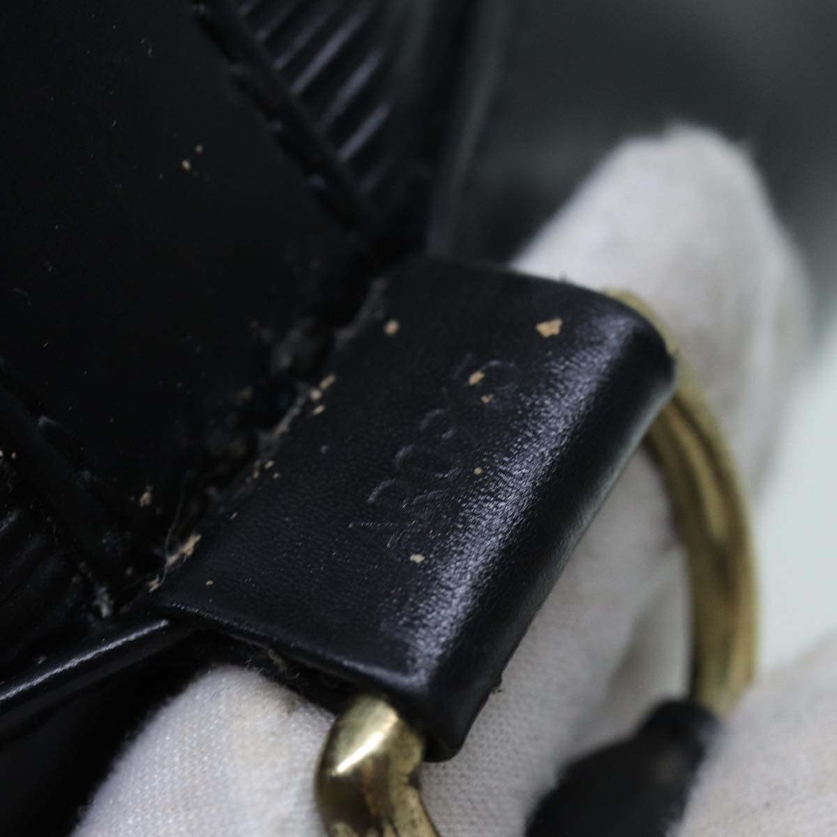 LOUIS VUITTON Epi Randonnee PM Shoulder Bag Black M52352 LV yk11677