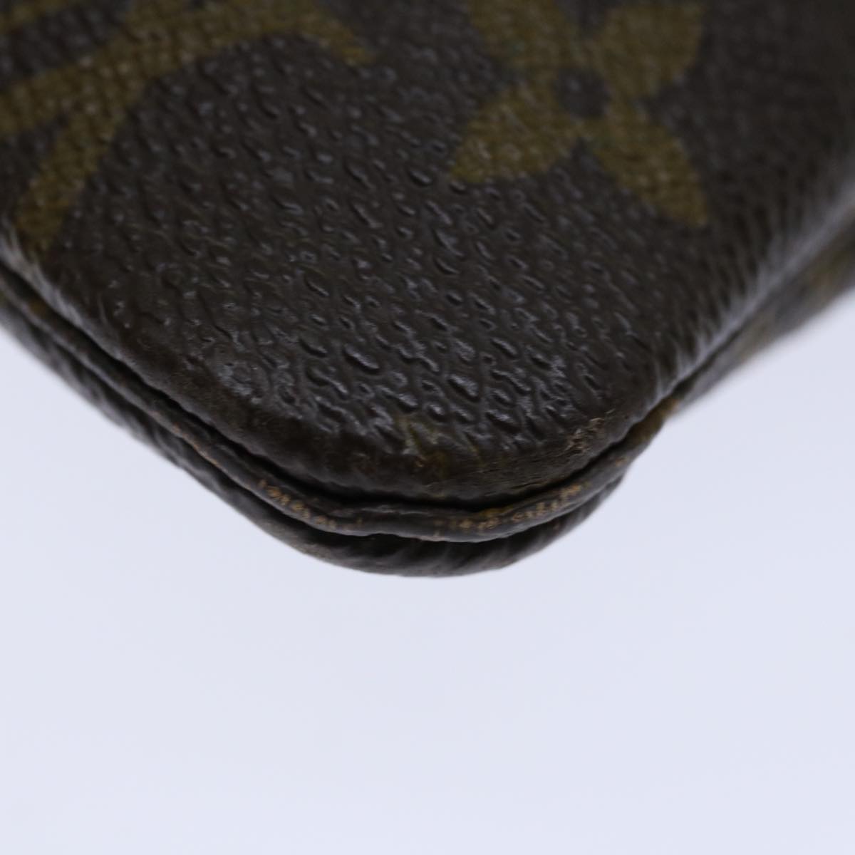 LOUIS VUITTON Monogram Pochette Priant Clutch Bag M51805 LV yk11684