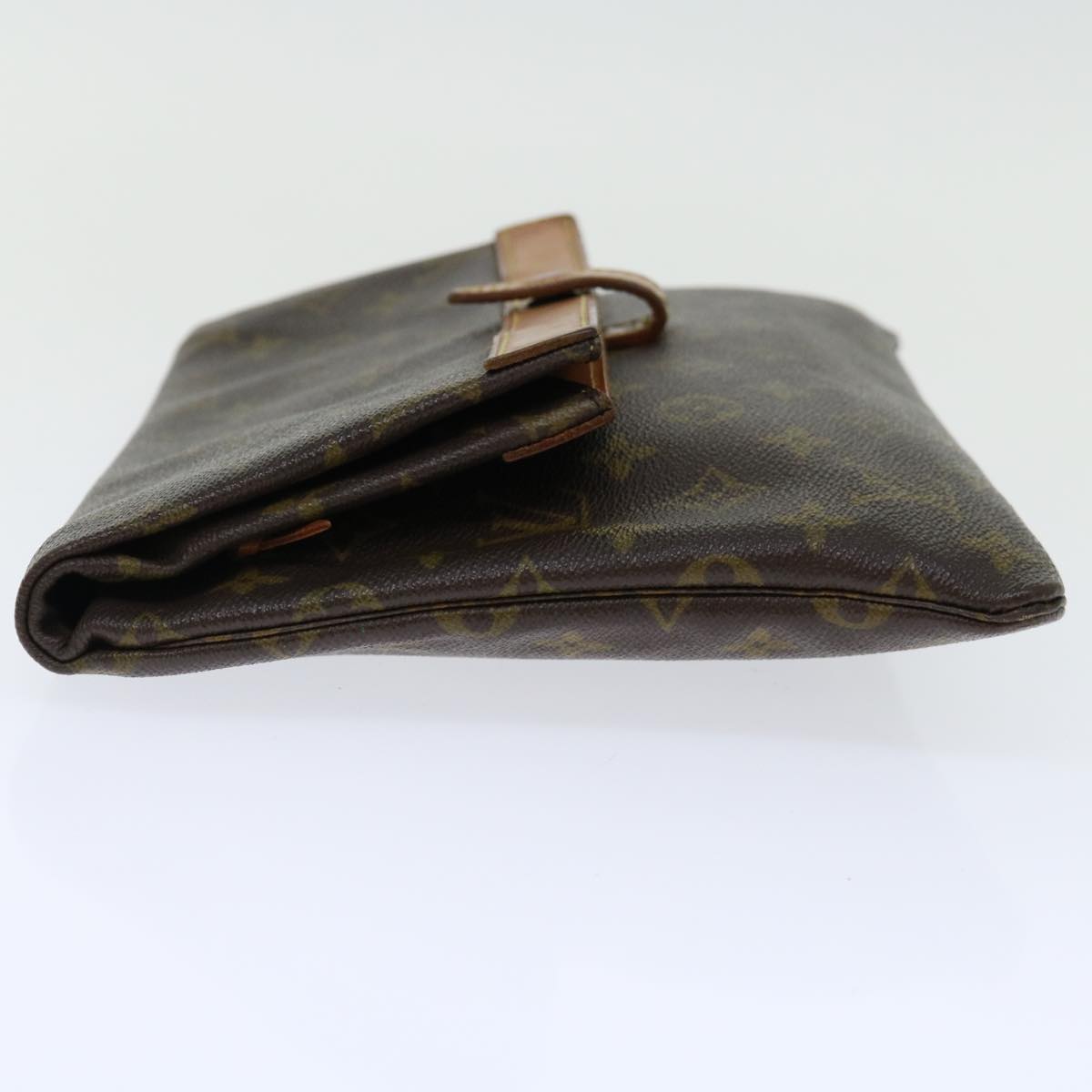 LOUIS VUITTON Monogram Pochette Priant Clutch Bag M51805 LV yk11684