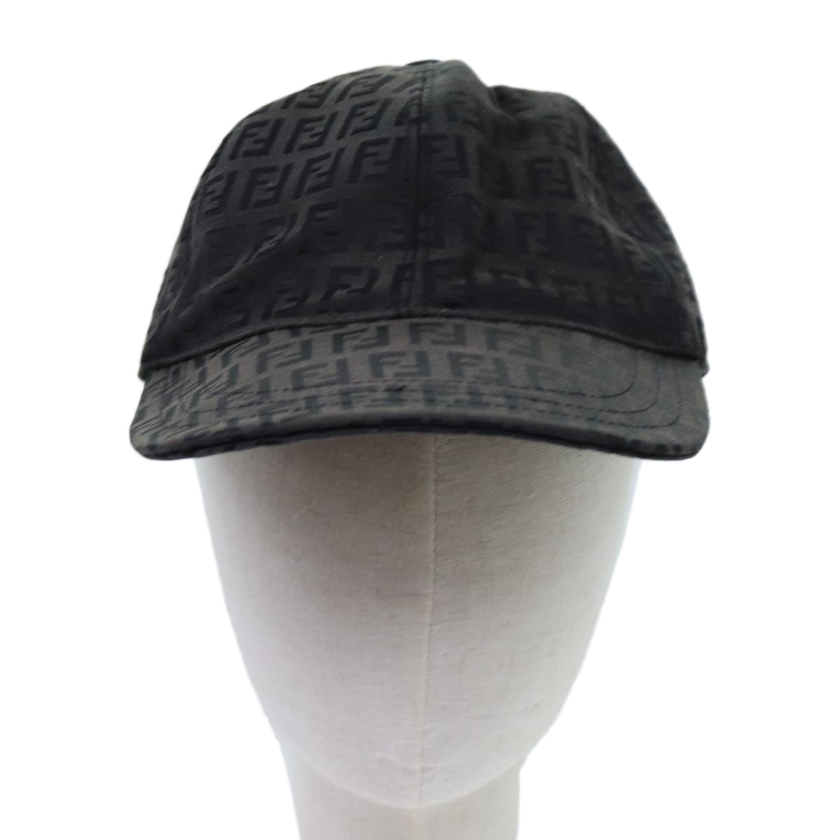 Luxury Fendi Zucchino Canvas Cap S Blackyk11688