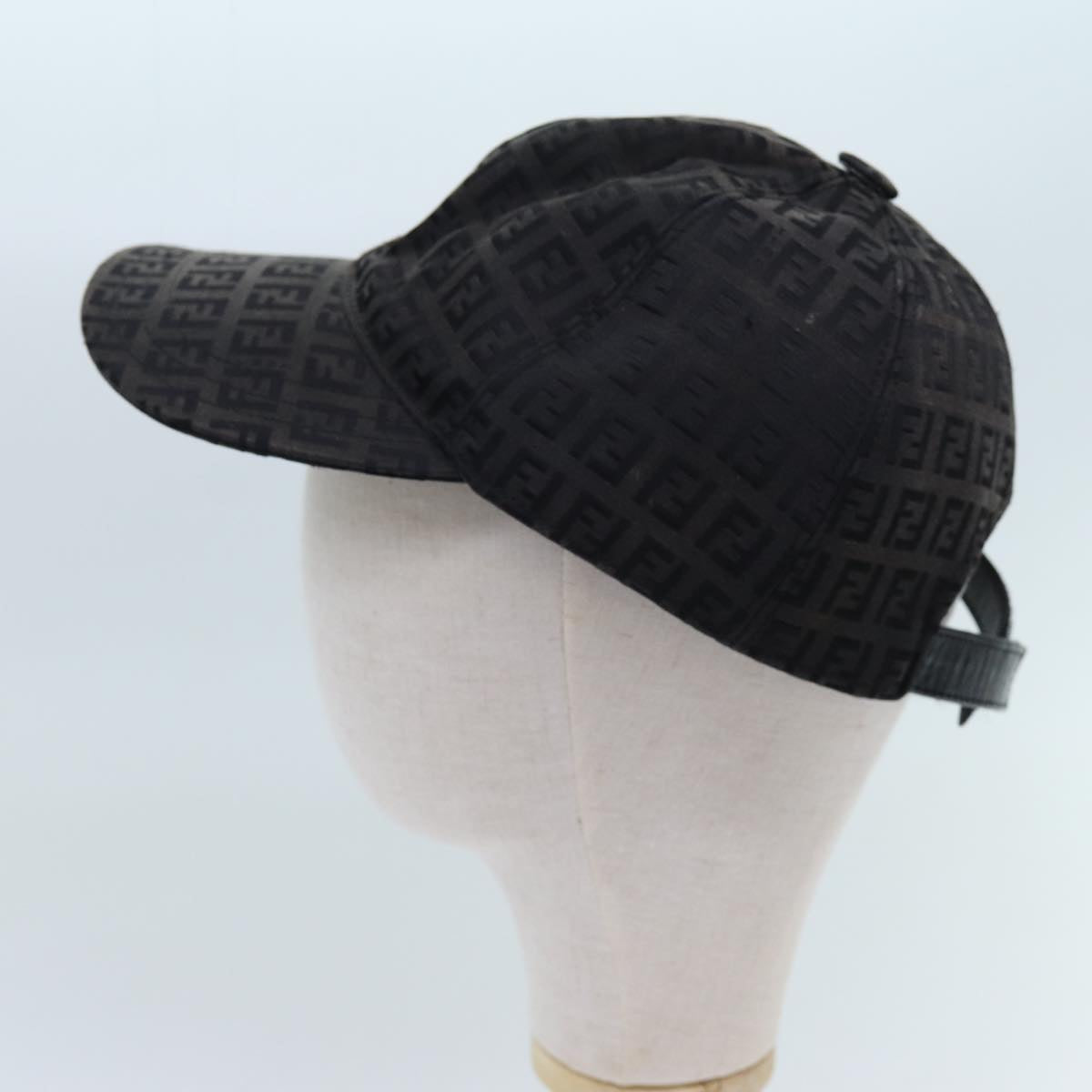 Luxury Fendi Zucchino Canvas Cap S Blackyk11688