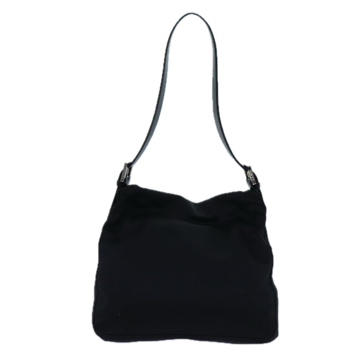 Luxury Fendi Mamma Baguette Shoulder Bag Nylon Blackyk11728