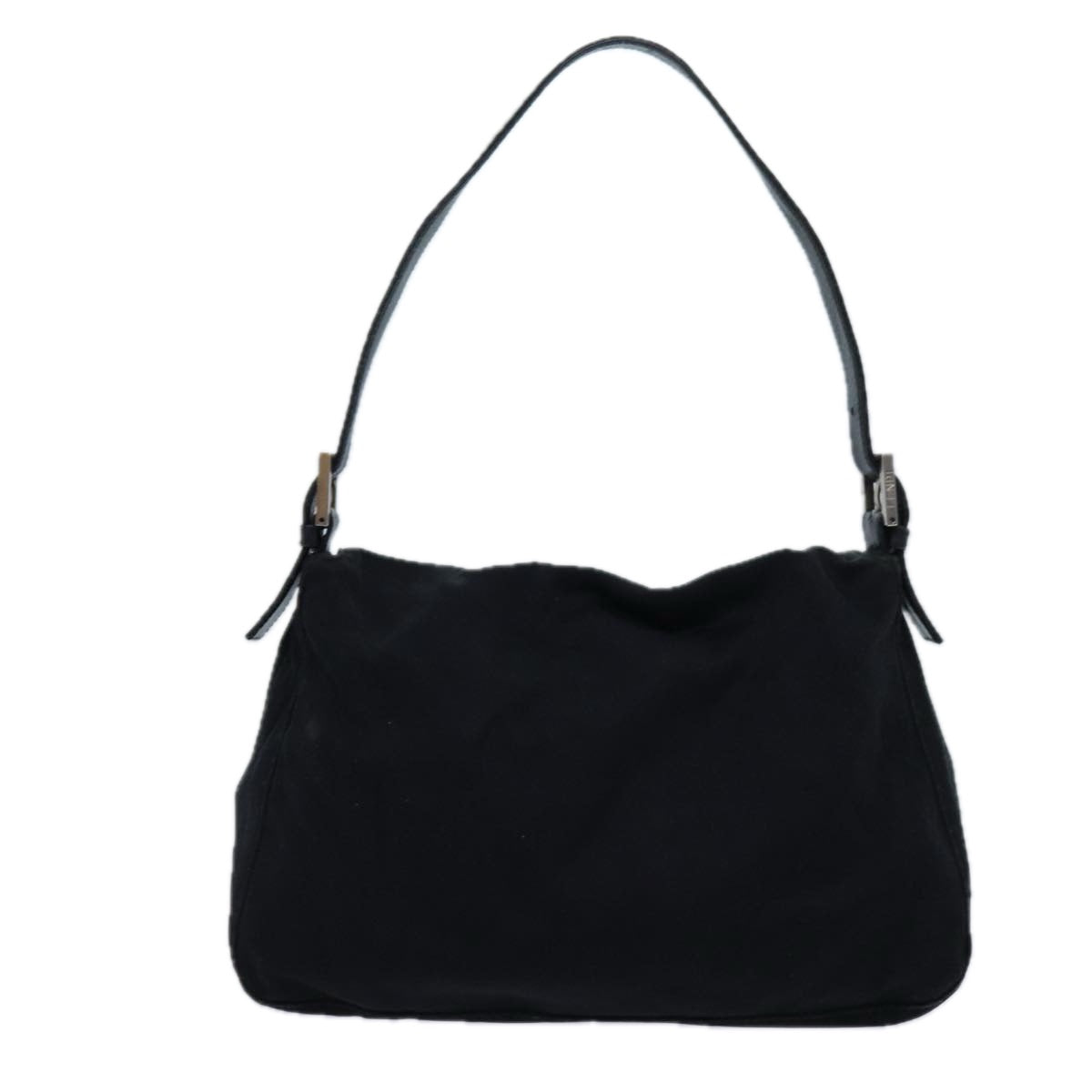 Luxury Fendi Mamma Baguette Shoulder Bag Nylon Blackyk11760