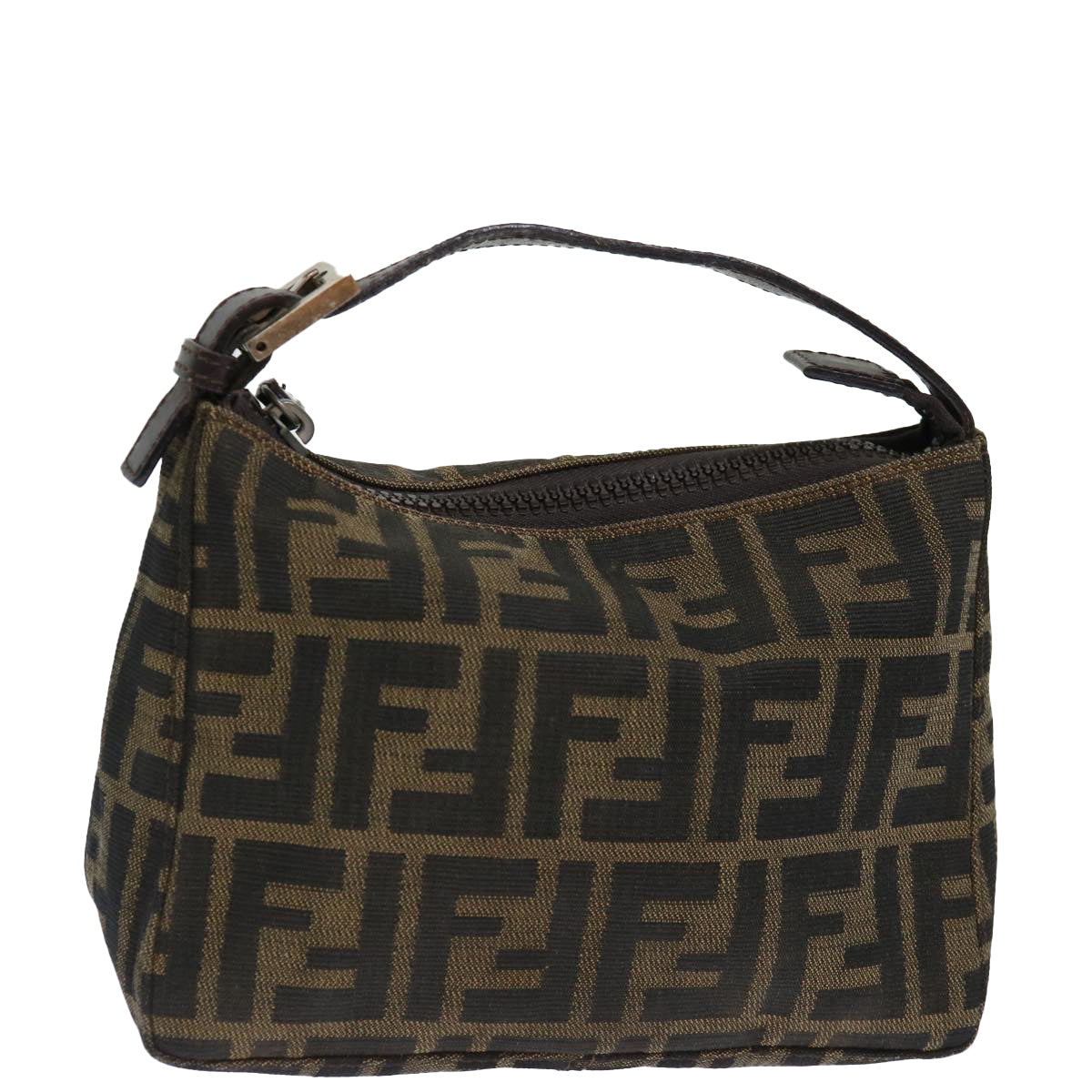 Luxury Fendi Zucca Canvas Hand Bag Brownyk11812