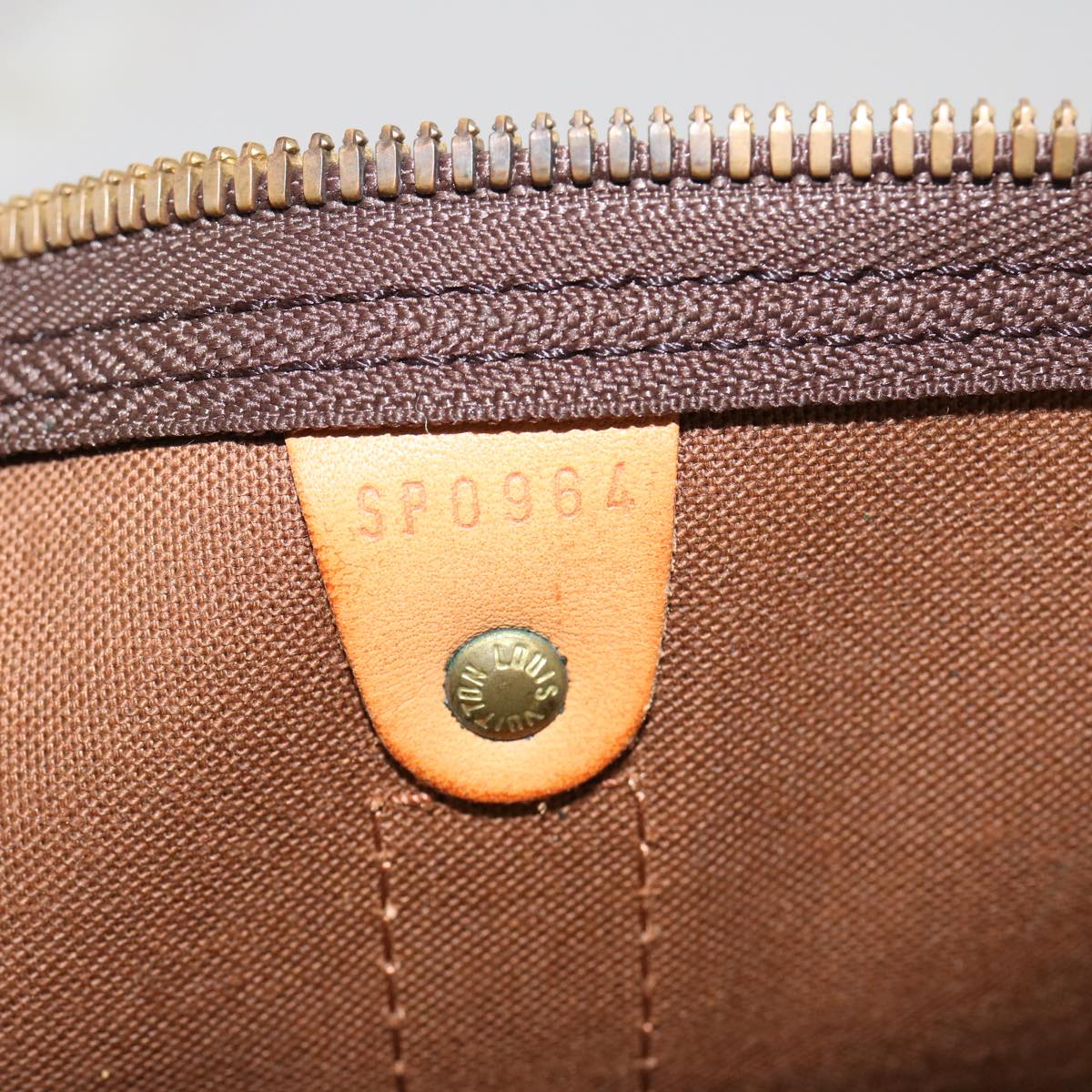 LOUIS VUITTON Monogram Keepall 60 Boston Bag M41422 LV yk12125