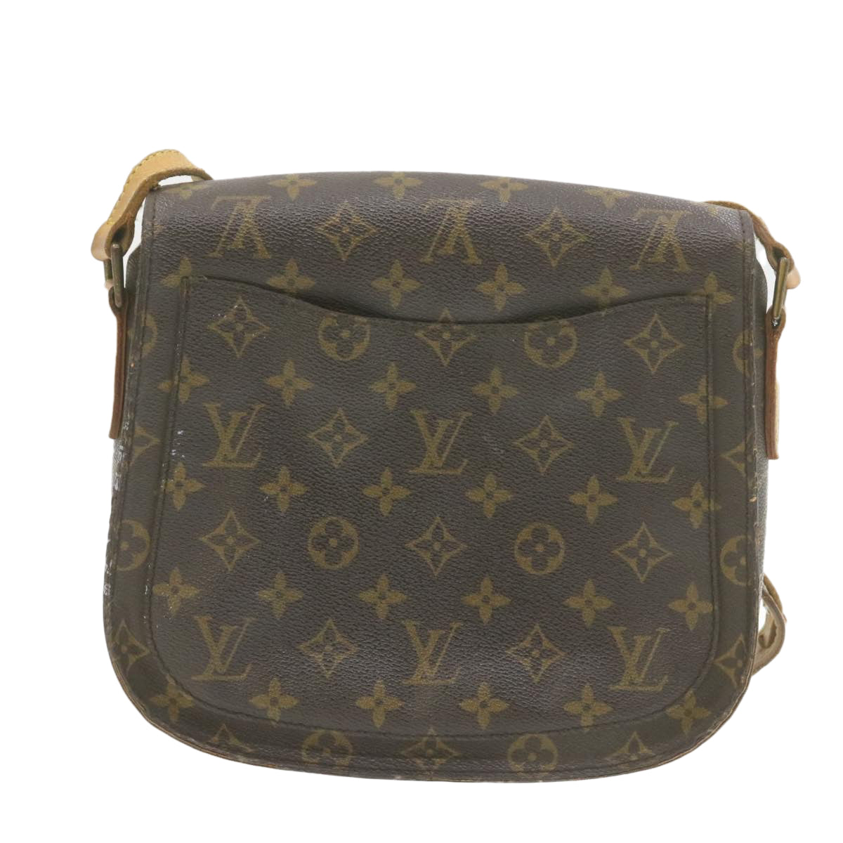 LOUIS VUITTON Monogram Saint Cloud GM Shoulder Bag M51242 LV yk1229