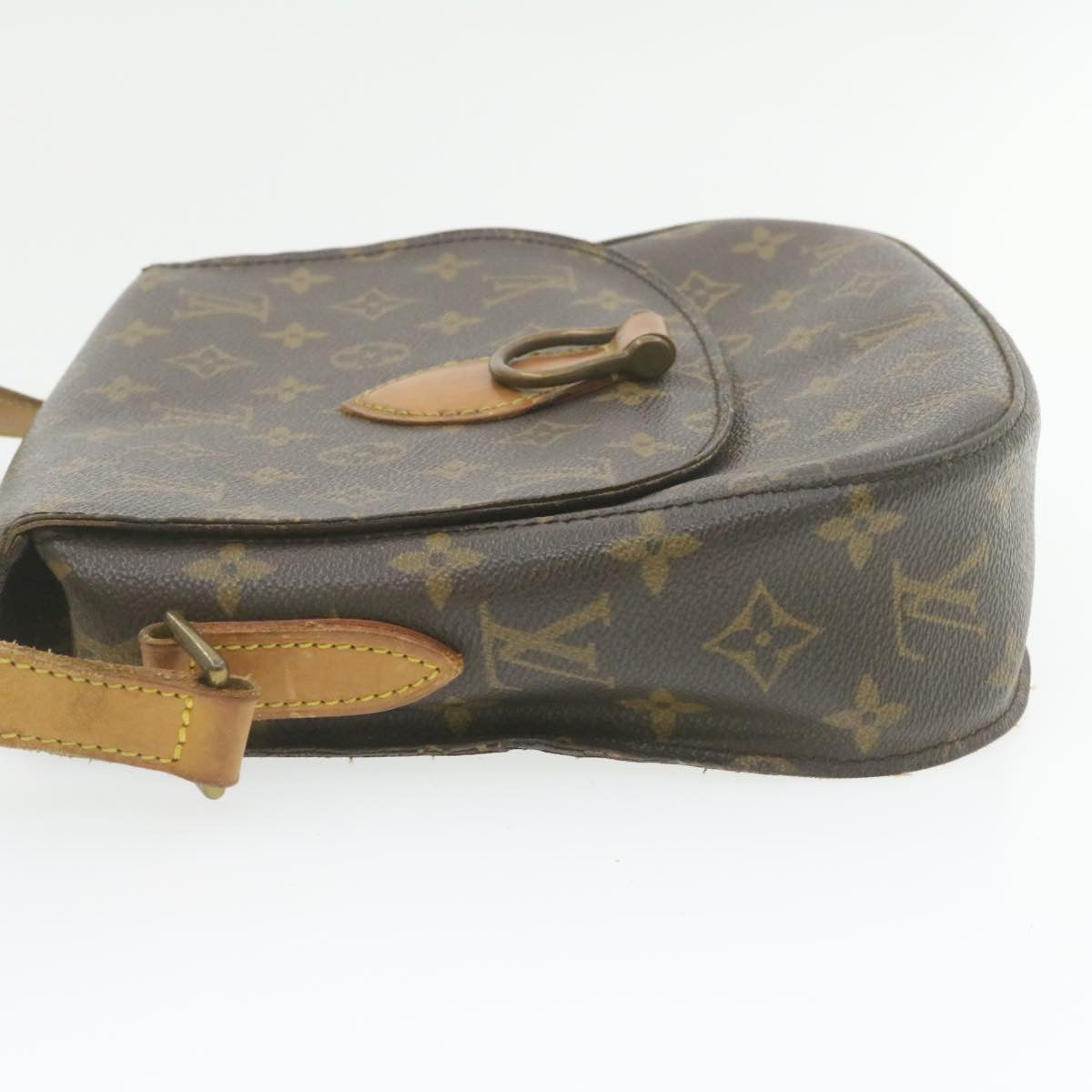 LOUIS VUITTON Monogram Saint Cloud GM Shoulder Bag M51242 LV yk1229
