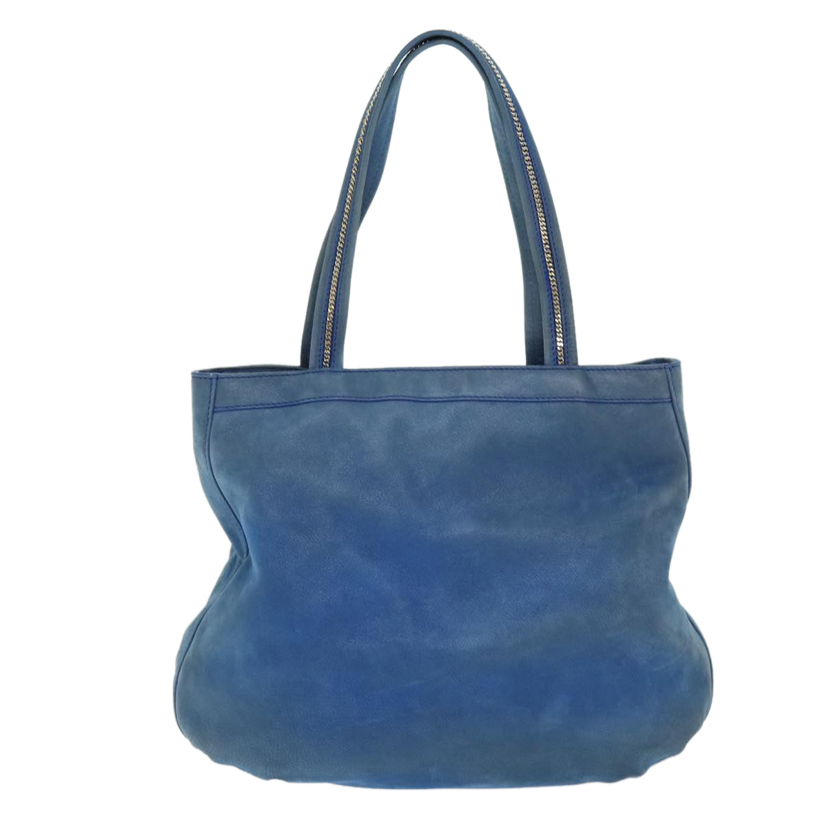 Luxury Fendi Tote Bag Leather Blueyk12353