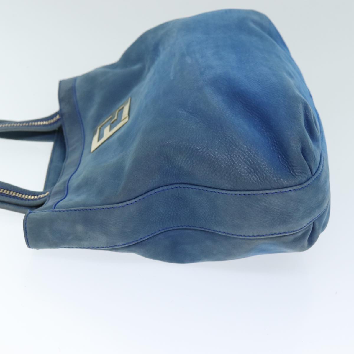 Luxury Fendi Tote Bag Leather Blueyk12353