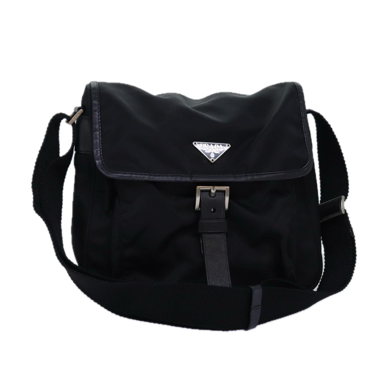 Luxury PradaShoulder Bag Nylon Black yk12365