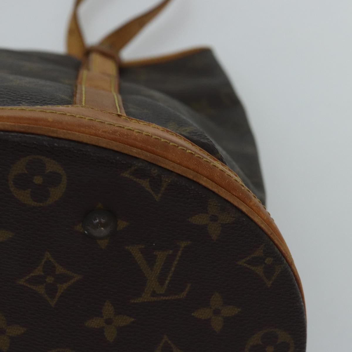 LOUIS VUITTON Monogram Bucket GM Shoulder Bag Vintage M42236 LV yk12419