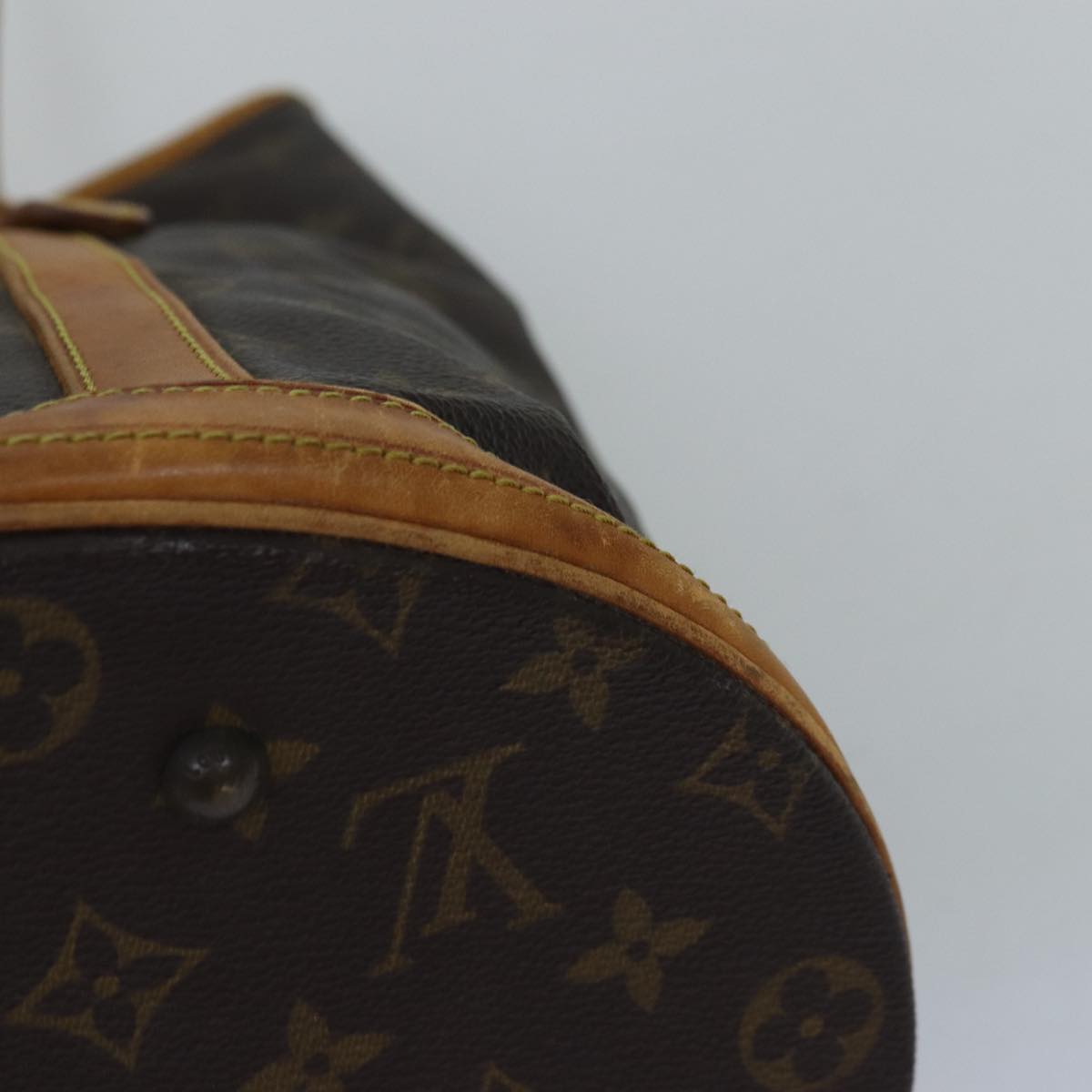 LOUIS VUITTON Monogram Bucket GM Shoulder Bag Vintage M42236 LV yk12419